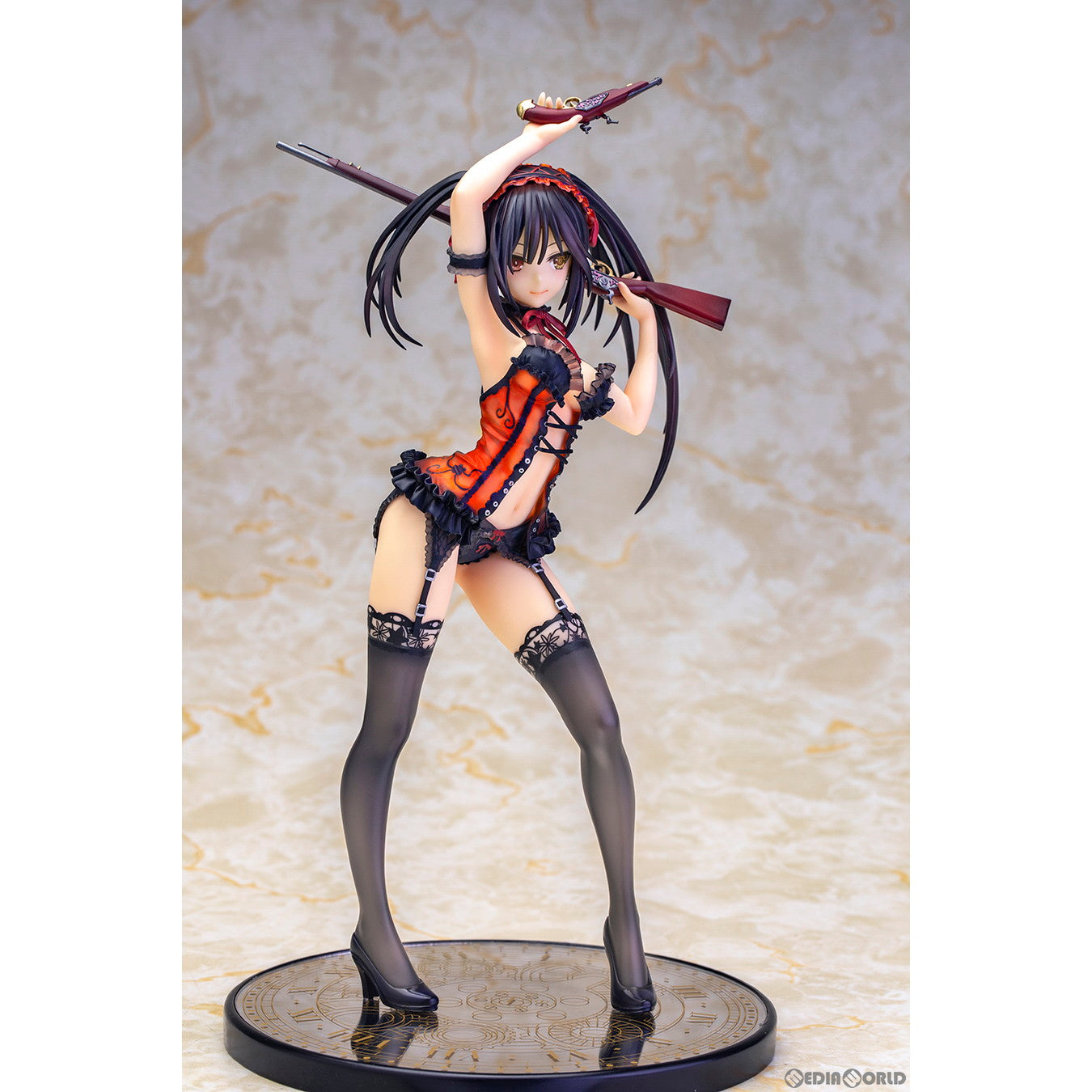 【中古即納】[FIG] (再販)時崎狂三(ときさきくるみ) ランジェリーVer. デート・ア・ライブ 1/7 完成品 フィギュア(AX-0300) アルファマックス(20240831)