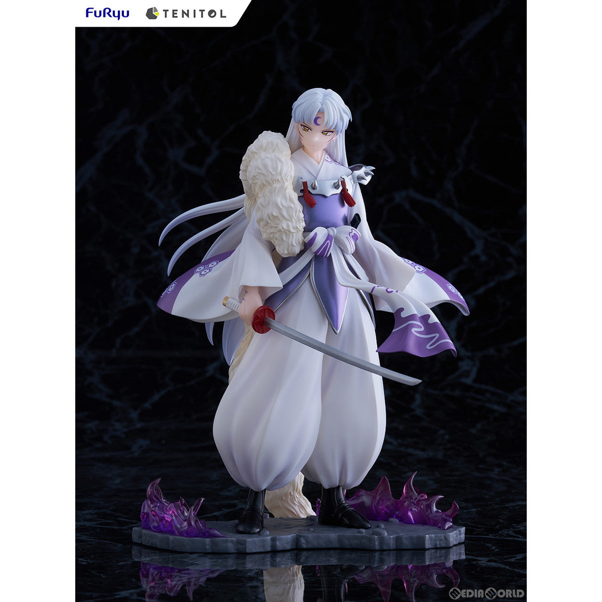 【新品即納】[FIG] TENITOL 殺生丸(せっしょうまる) 犬夜叉 完成品 フィギュア(AMU-TNL0077) フリュー(20241031)