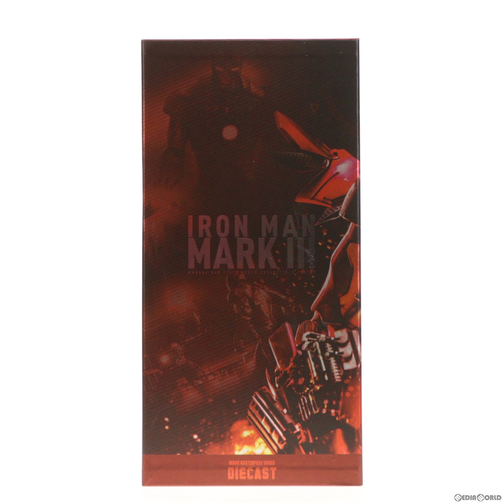 【中古即納】[FIG] ムービー・マスターピース DIECAST アイアンマン・マーク3(2.0版) 1/6 完成品 アクションフィギュア(MMS664D48) ホットトイズ(20231101)