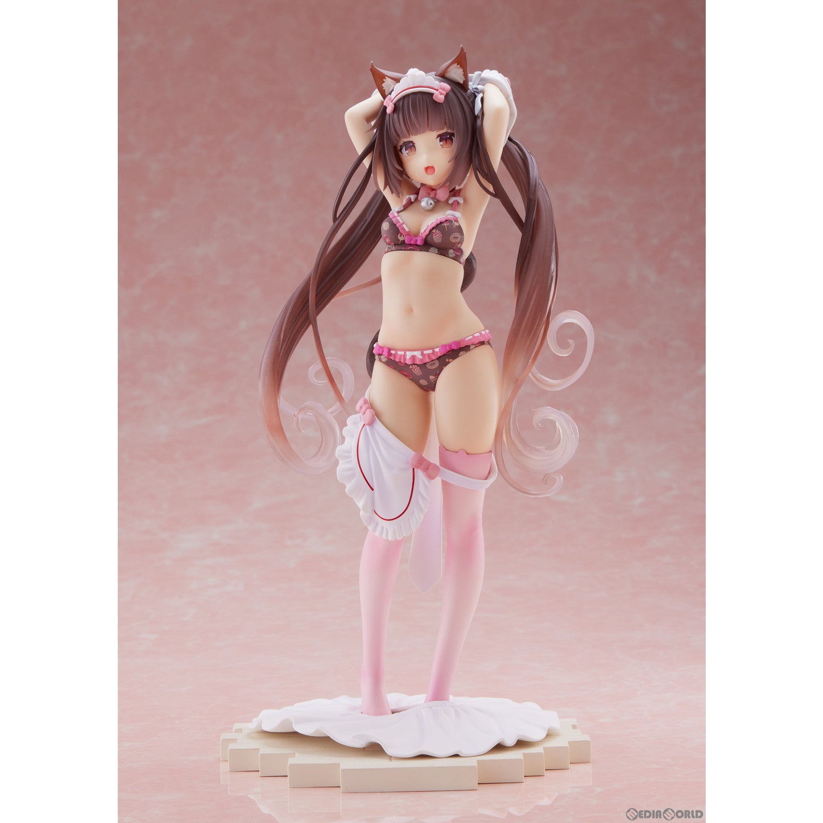 【中古即納】[FIG] ショコラ-Lovely Sweets Time- ネコぱら 1/7 完成品 フィギュア(PF329) PLUM(プラム)(20240802)