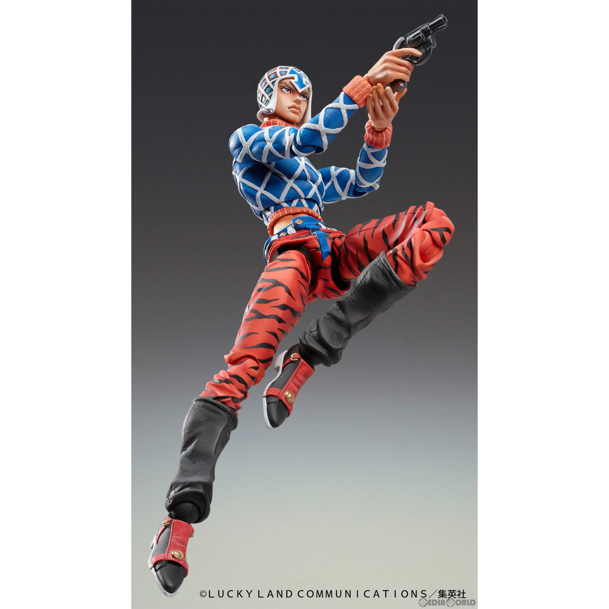 【中古即納】[FIG] (3次再販) 超像可動 グイード・ミスタ&S・P(セックス・ピストルズ) ジョジョの奇妙な冒険 第5部 完成品 可動フィギュア メディコス・エンタテインメント(20241130)