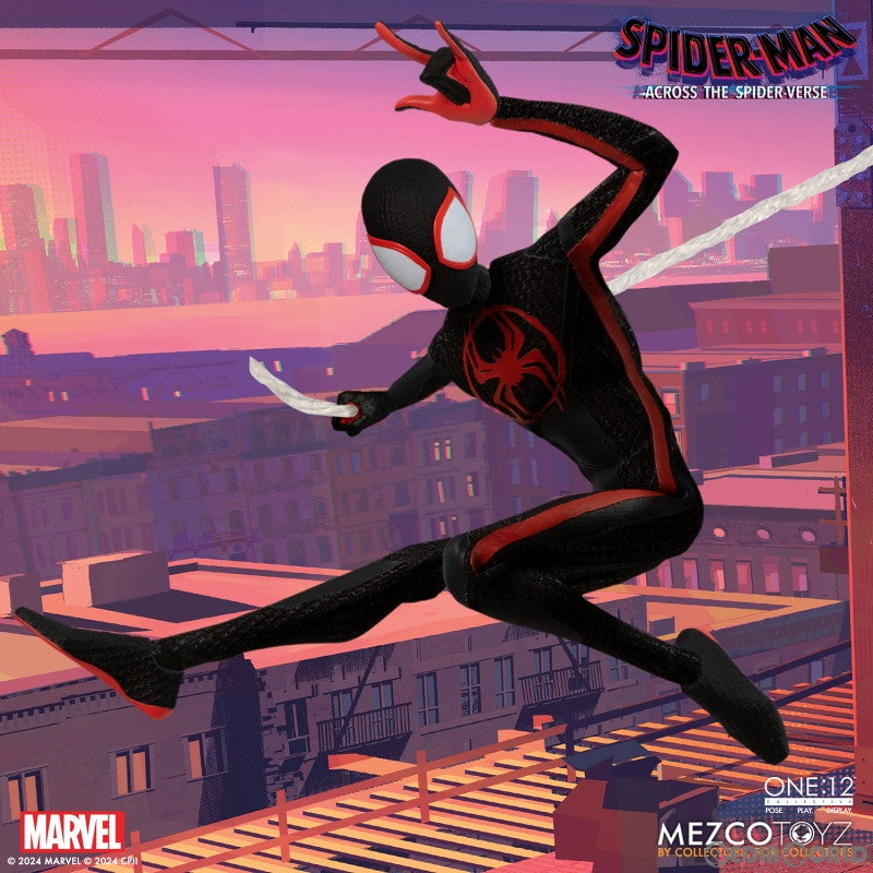 【新品即納】[FIG] ワン12コレクティブ マイルズ・モラレス スパイダーマン:アクロス・ザ・スパイダーバース 1/12 完成品 アクションフィギュア メズコトイズ(20241231)