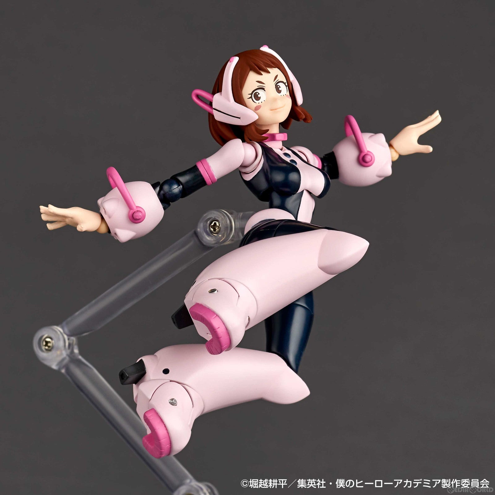 【予約安心出荷】[FIG]リボルテック 麗日お茶子(うららかおちゃこ) 僕のヒーローアカデミア 完成品 可動フィギュア(NR048) 海洋堂(2024年11月)