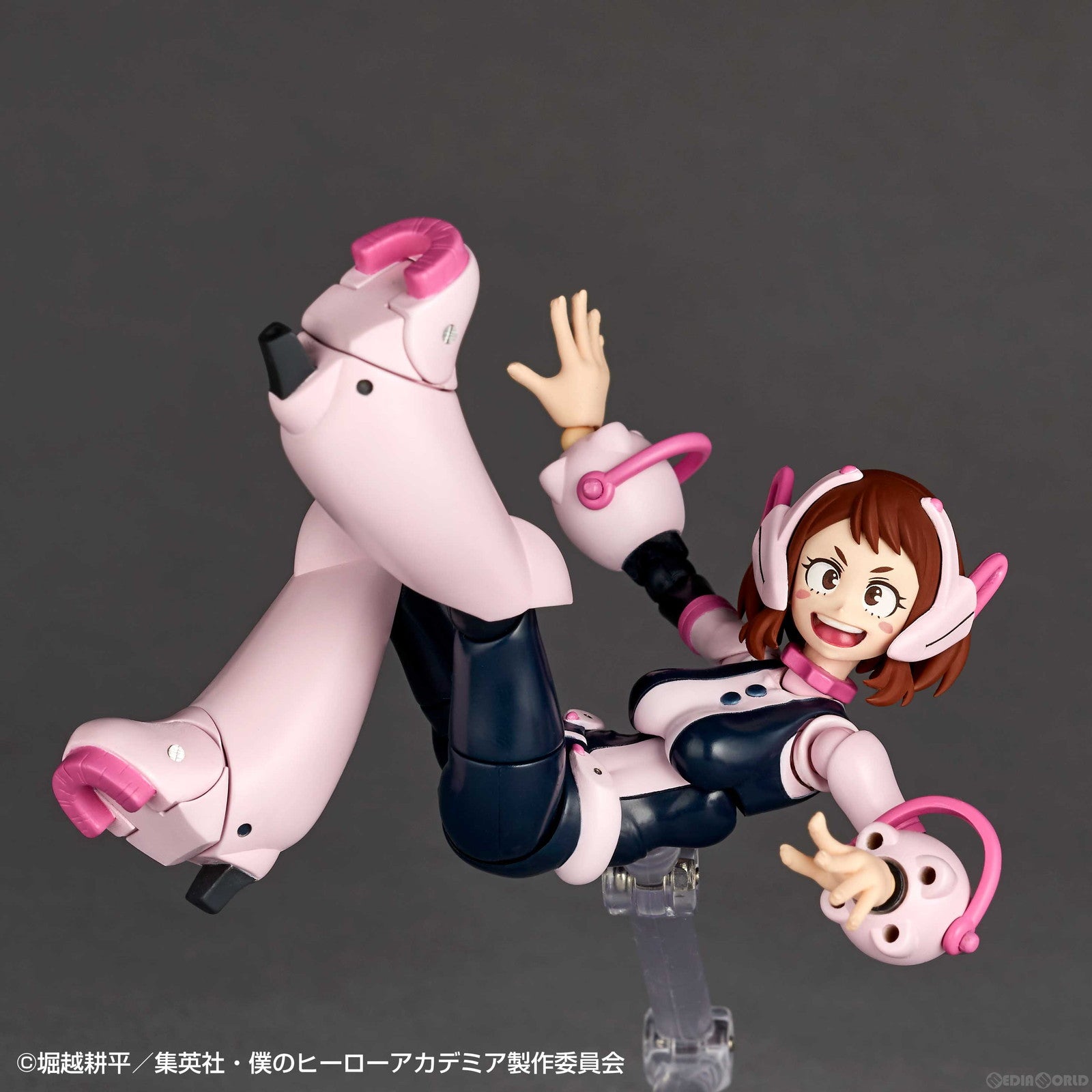 【予約安心出荷】[FIG]リボルテック 麗日お茶子(うららかおちゃこ) 僕のヒーローアカデミア 完成品 可動フィギュア(NR048) 海洋堂(2024年11月)