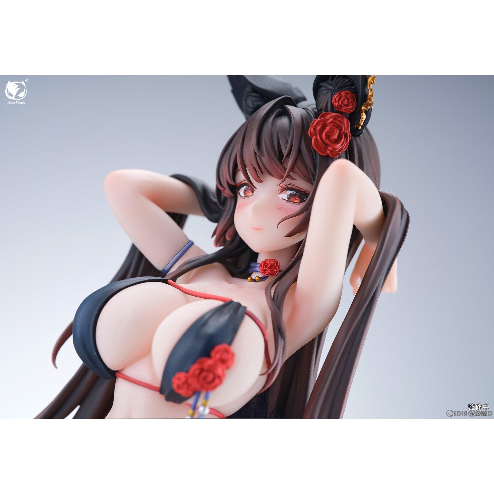 【新品即納】[FIG] 予約特典付属 BearPanda×TACCO 薔薇(バラ) 1/6 完成品 フィギュア BearPanda(ベアパンダ)(20250215)