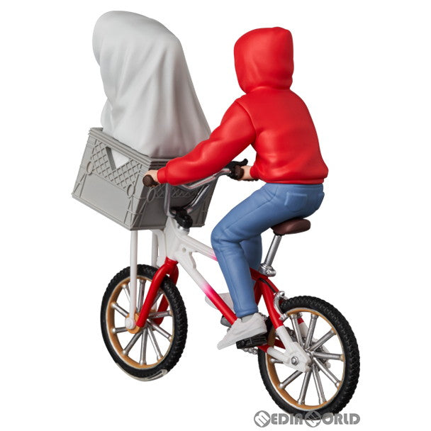 【新品即納】[FIG] ウルトラディテールフィギュア No.801 UDF E.T.(イーティー) & ELLIOTT(エリオット) w/ BICYCLE 完成品 フィギュア メディコム・トイ(20241130)