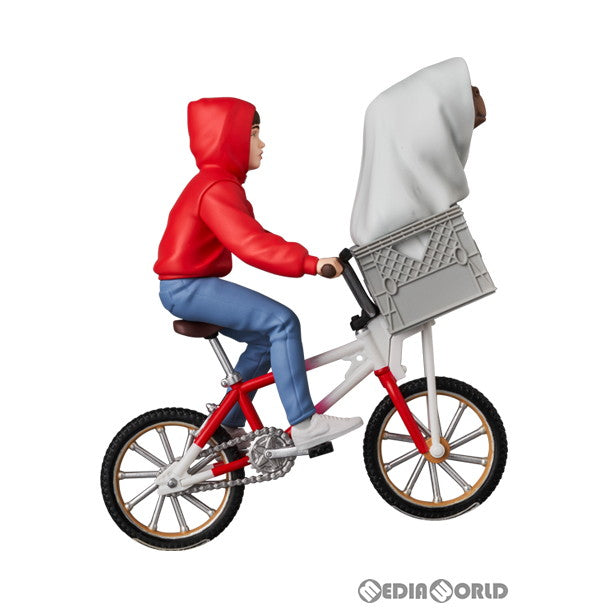 【新品即納】[FIG] ウルトラディテールフィギュア No.801 UDF E.T.(イーティー) & ELLIOTT(エリオット) w/ BICYCLE 完成品 フィギュア メディコム・トイ(20241130)