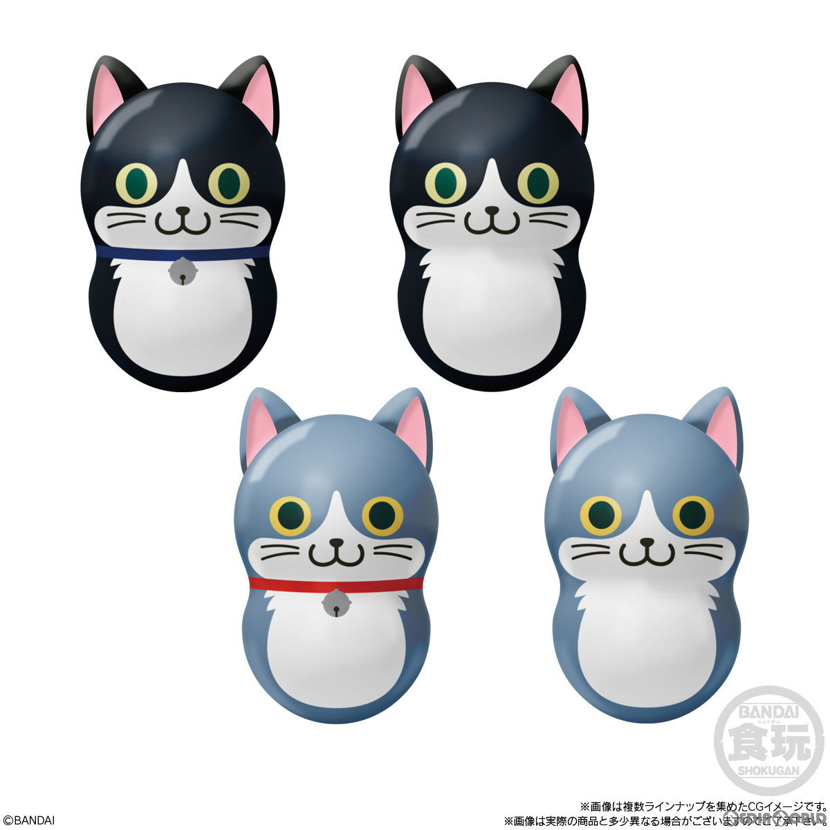 【新品即納】[BOX][FIG] (食玩) クーナッツ クーニャッツ フィギュア(14個) バンダイ(20240805)