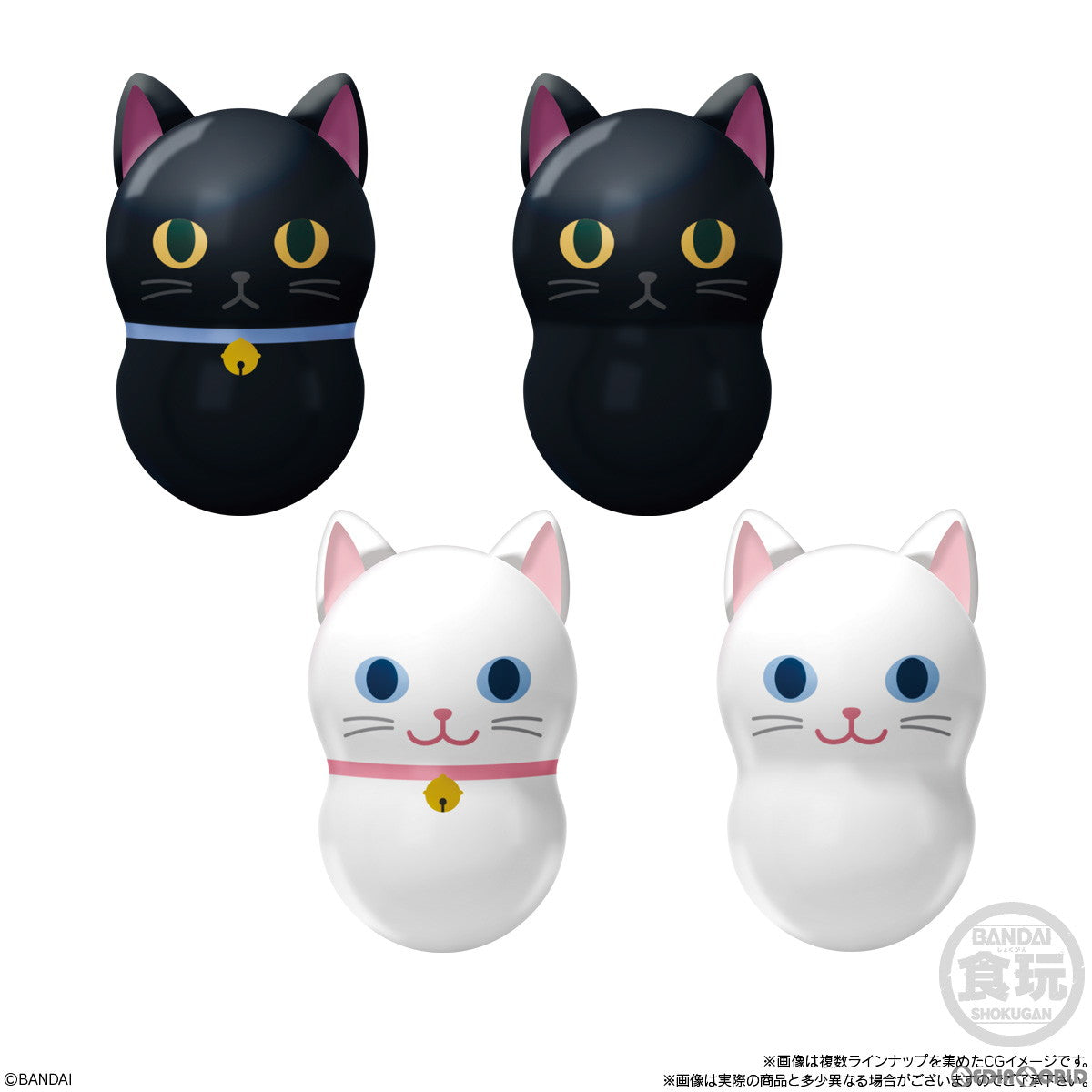 【新品即納】[BOX][FIG] (食玩) クーナッツ クーニャッツ フィギュア(14個) バンダイ(20240805)