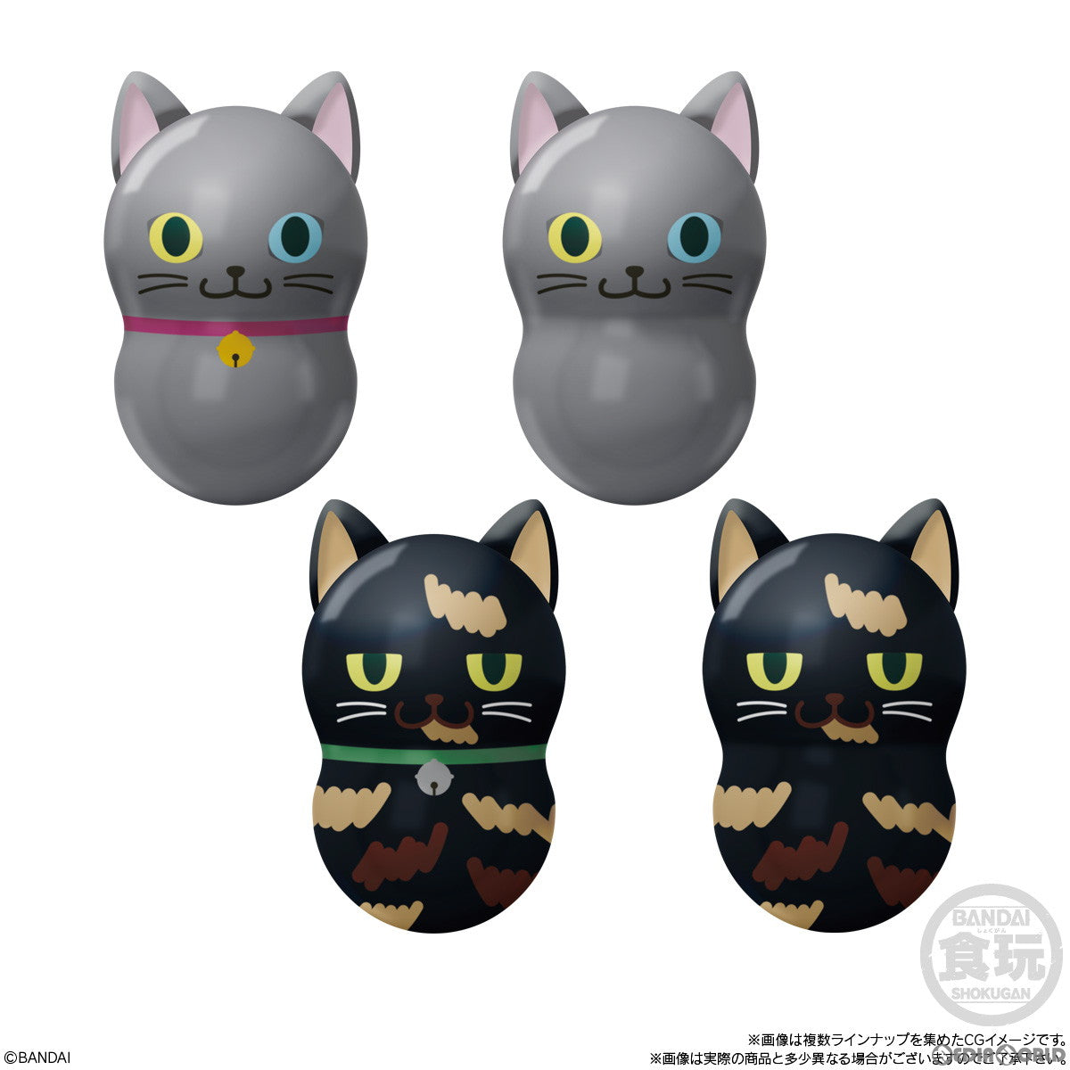 【新品即納】[BOX][FIG] (食玩) クーナッツ クーニャッツ フィギュア(14個) バンダイ(20240805)