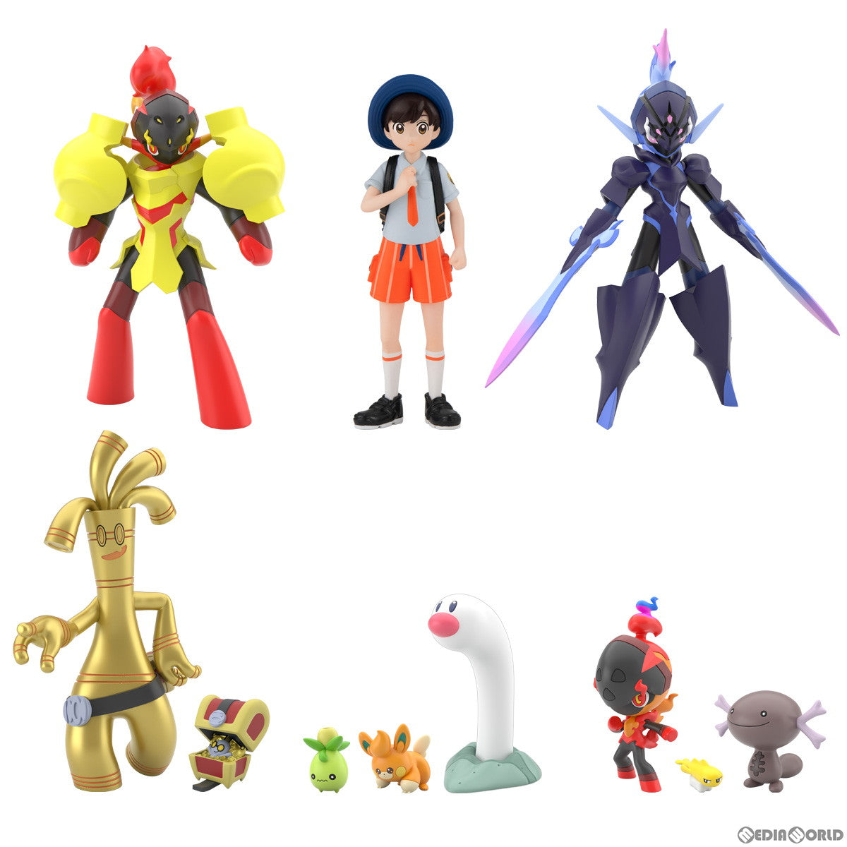 【新品即納】[BOX][FIG] (食玩) ポケモンスケールワールド パルデア地方2 ポケットモンスター 1/20 フィギュア(10個) バンダイ(20240930)