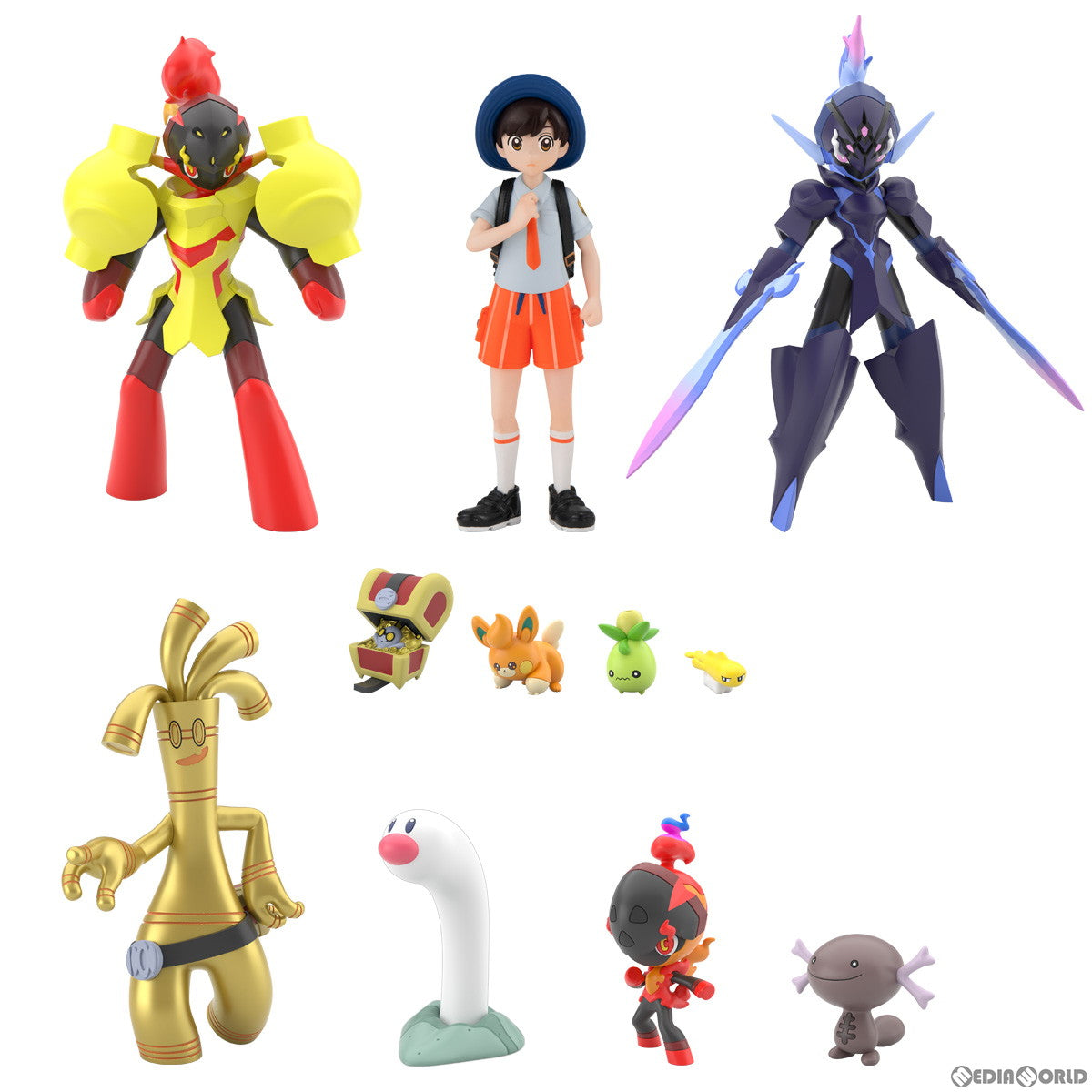 【新品即納】[FIG] (食玩) ポケモンスケールワールド パルデア地方2セット ポケットモンスター 1/20 フィギュア バンダイ(20240915)