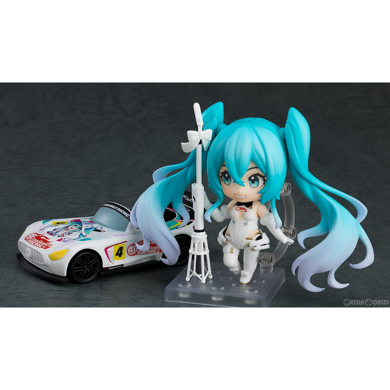 【新品即納】[FIG]ねんどろいど 2477 レーシングミク 2024Ver. 初音ミク GTプロジェクト 完成品 可動フィギュア グッドスマイルレーシング/グッドスマイルカンパニー(20241031)