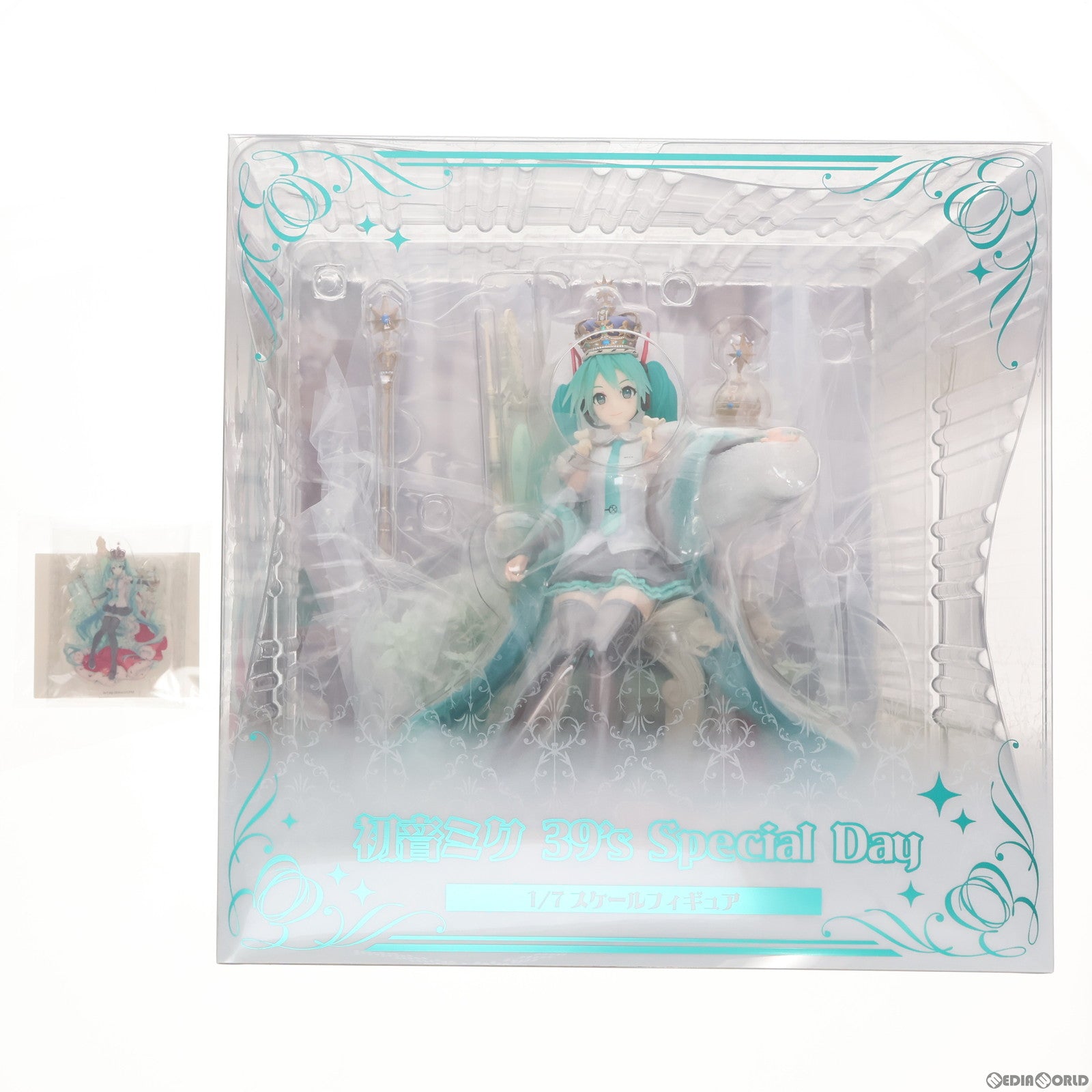 【中古即納】[FIG] タイトープロダクツオンラインストア限定特典付属 初音ミク 39's Special Day キャラクター・ボーカル・シリーズ01 初音ミク 1/7 完成品 フィギュア spiritale(スピリテイル)(20230930)