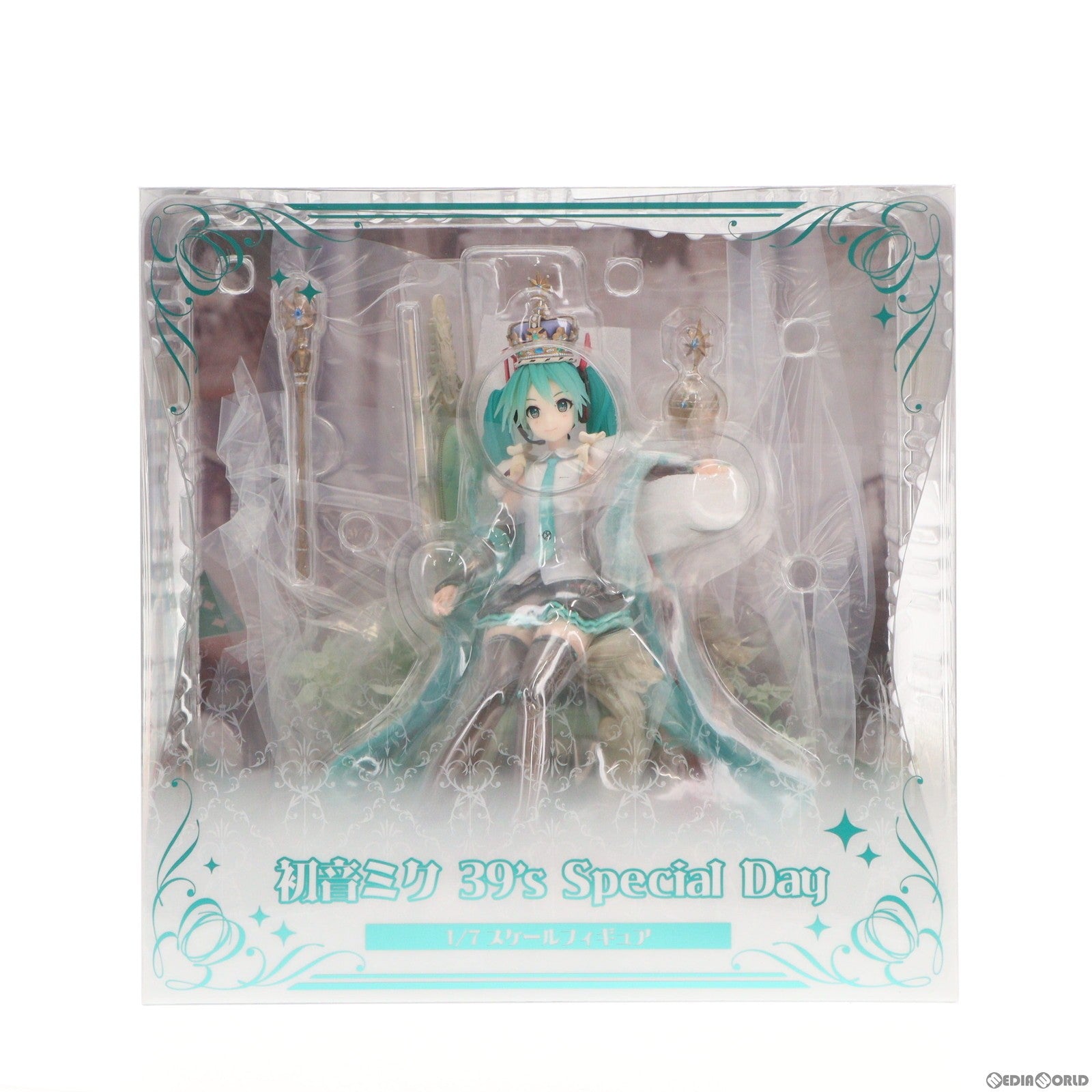 【中古即納】[FIG] タイトープロダクツオンラインストア限定特典付属 初音ミク 39's Special Day キャラクター・ボーカル・シリーズ01 初音ミク 1/7 完成品 フィギュア spiritale(スピリテイル)(20230930)