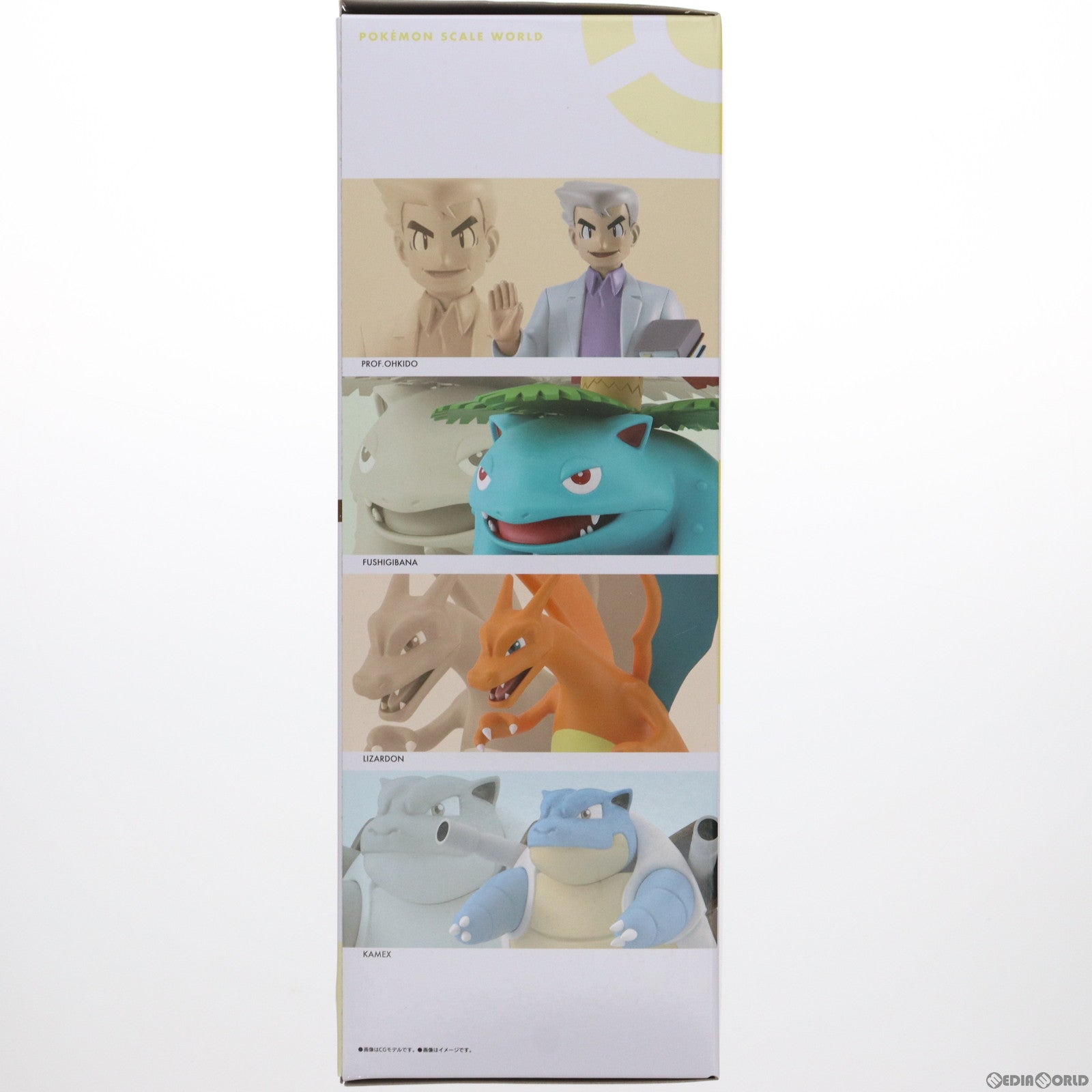 【中古即納】[FIG] (再販)(食玩) プレミアムバンダイ限定 ポケモンスケールワールド カントー地方 オーキド博士セット ポケットモンスター 1/20 フィギュア バンダイ(20230228)