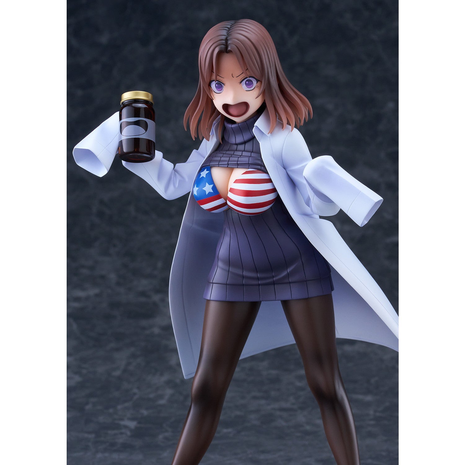 【中古即納】[FIG] ドリームテック アマミヤ先生 搾精病棟 ～性格最悪のナースしかいない病院で射精管理生活～ 1/7 完成品 フィギュア(DT-202) ウェーブ(WAVE)(20241108)