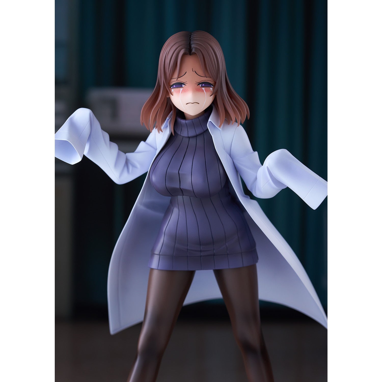 【中古即納】[FIG] ドリームテック アマミヤ先生 搾精病棟 ～性格最悪のナースしかいない病院で射精管理生活～ 1/7 完成品 フィギュア(DT-202) ウェーブ(WAVE)(20241108)