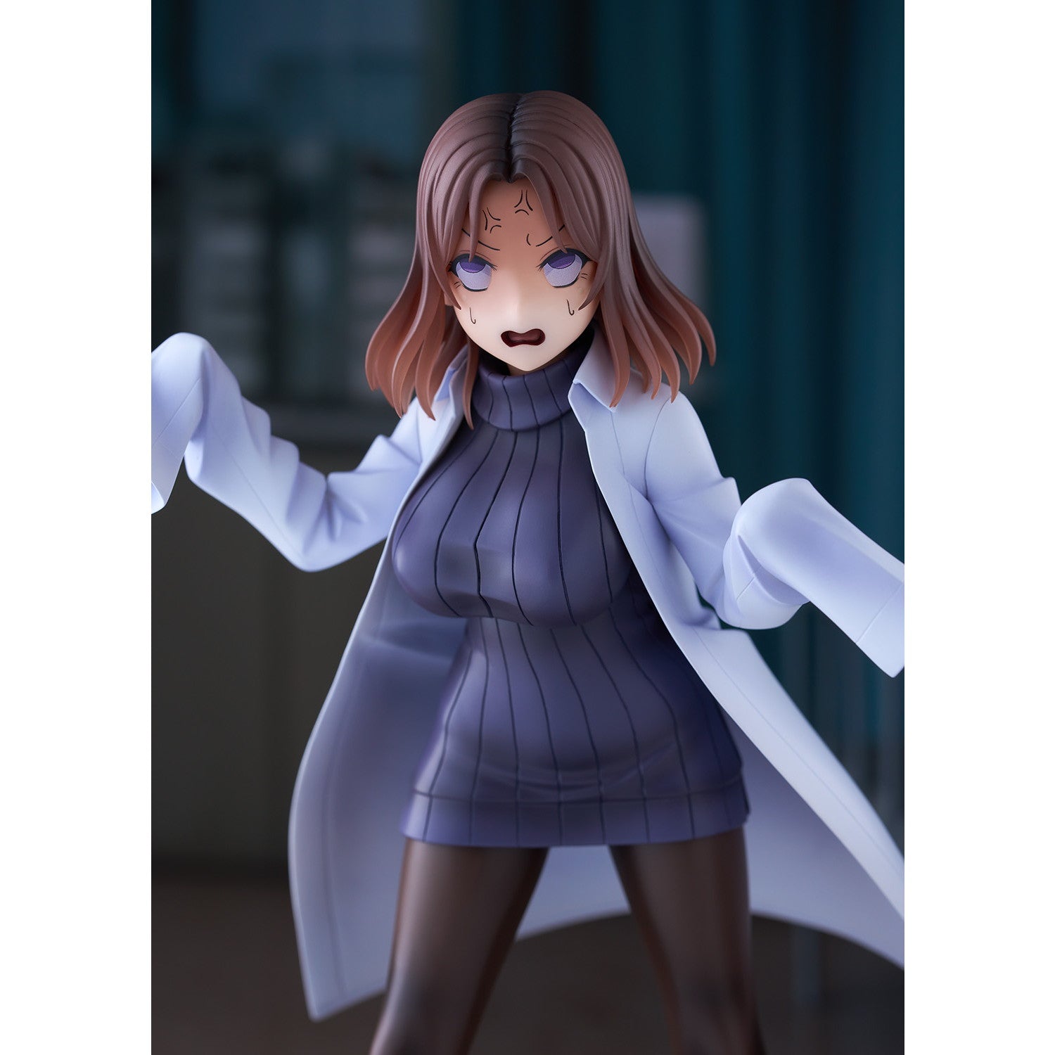 【中古即納】[FIG] ドリームテック アマミヤ先生 搾精病棟 ～性格最悪のナースしかいない病院で射精管理生活～ 1/7 完成品 フィギュア(DT-202) ウェーブ(WAVE)(20241108)