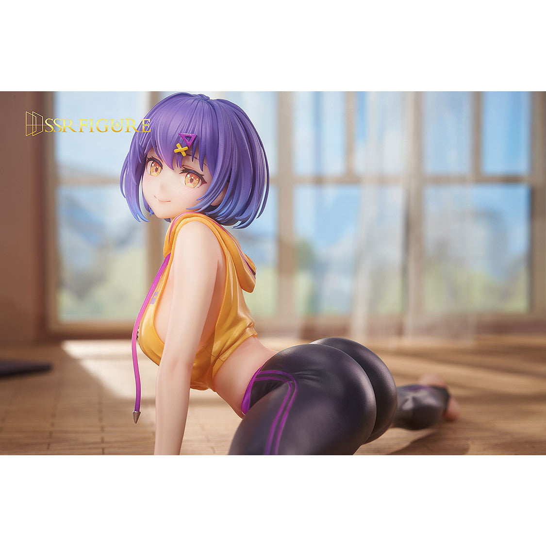 【新品即納】[FIG] ポストカード付属 SSR FIGURE ゆら 股割りVer. 1/7 完成品 フィギュア SSR FIGURE/グッドスマイルカンパニー(20241031)