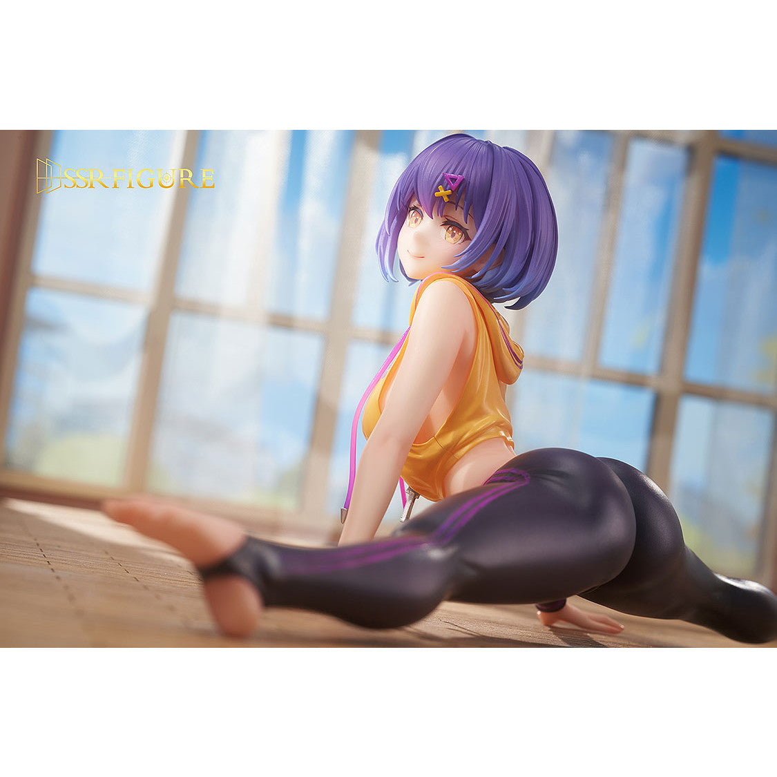 【新品即納】[FIG] ポストカード付属 SSR FIGURE ゆら 股割りVer. 1/7 完成品 フィギュア SSR FIGURE/グッドスマイルカンパニー(20241031)