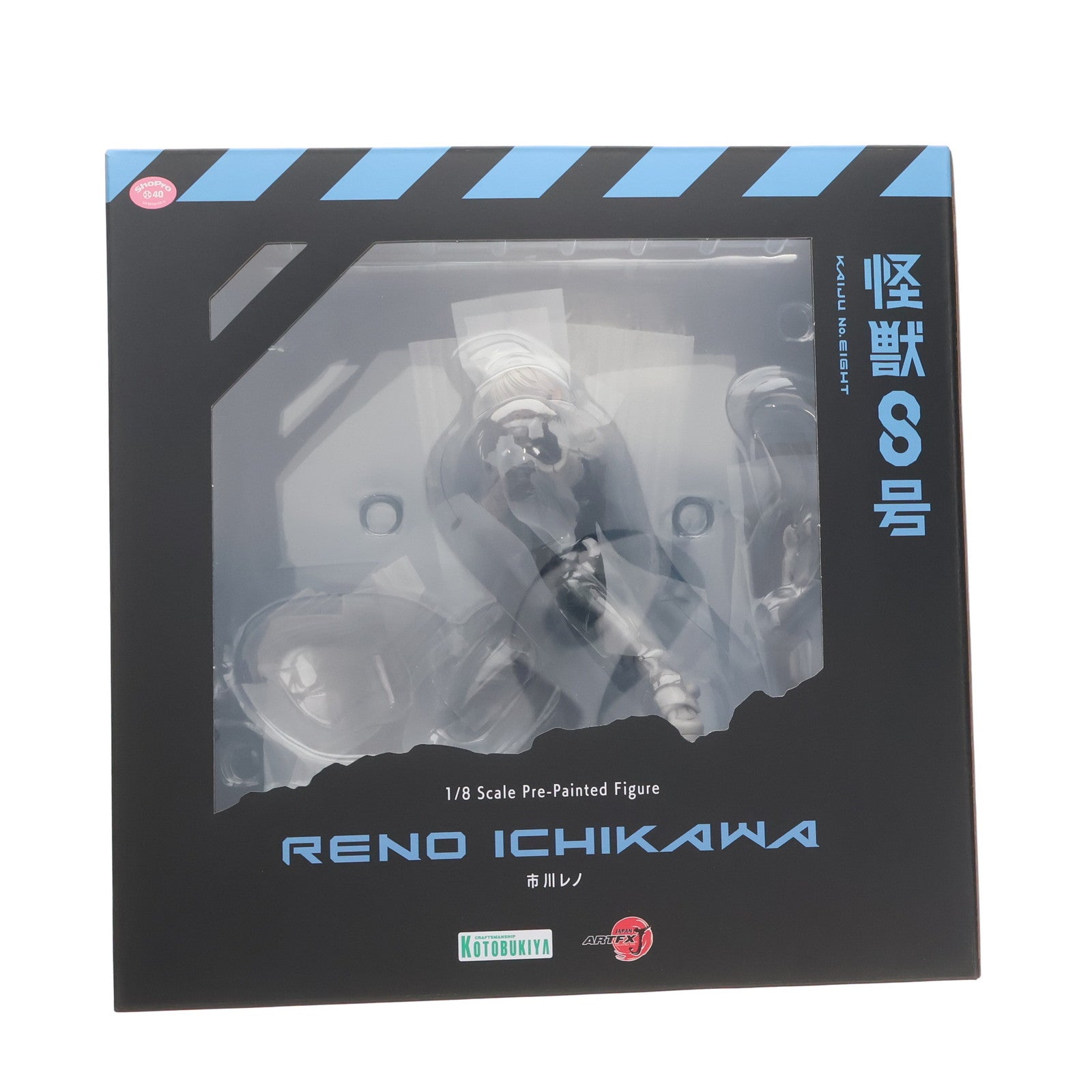 【中古即納】[FIG] コトブキヤショップ限定特典付属 ARTFX J 市川レノ(いちかわれの) 怪獣8号 1/8 完成品 フィギュア(PV090) コトブキヤ(20250131)