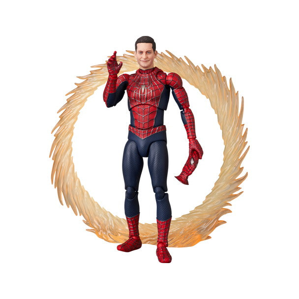 【中古即納】[FIG] マフェックス No.241 MAFEX FRIENDLY NEIGHBORHOOD SPIDER-MAN(フレンドリー・ネイバーフッド・スパイダーマン) スパイダーマン:ノー・ウェイ・ホーム 完成品 可動フィギュア メディコム・トイ(20250316)