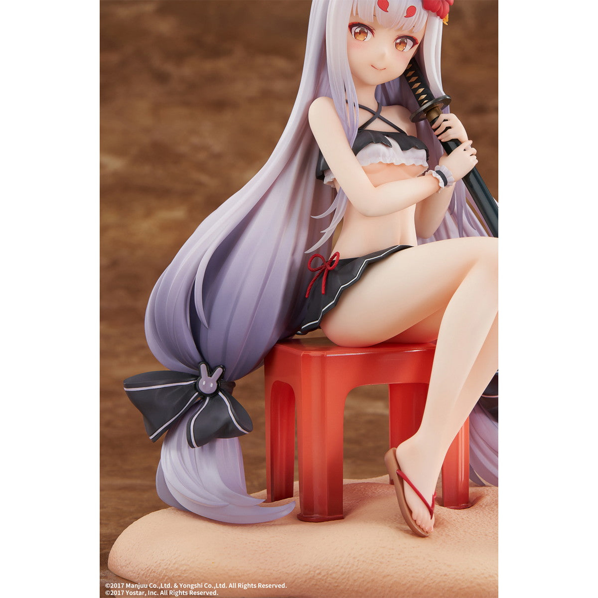 【新品即納】[FIG] 島風(しまかぜ) 小休憩のサマーアイランドVer. 通常版 アズールレーン 1/7 完成品 フィギュア エレガント(20250131)