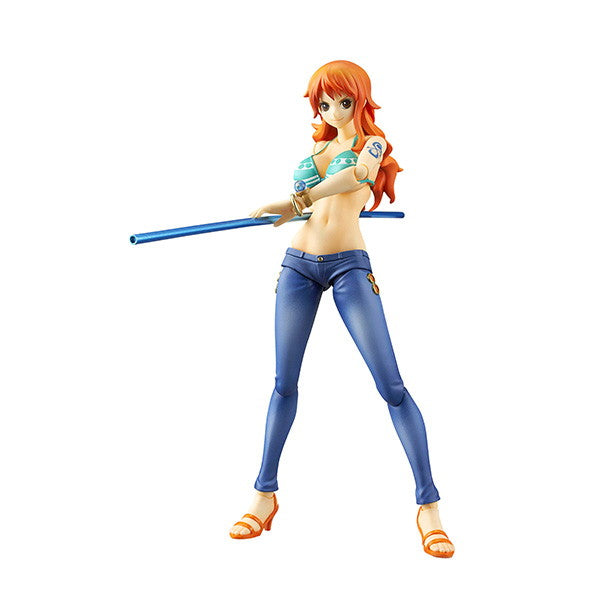 【新品即納】[FIG] (再々販) ヴァリアブルアクションヒーローズ ナミ ONE PIECE(ワンピース) 完成品 可動フィギュア メガハウス(20240930)