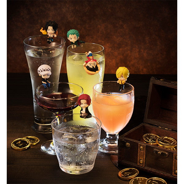 【新品即納】[FIG] (BOX) (再販) お茶友シリーズ ONE PIECE(ワンピース) 海賊たちの宴 フィギュア(8個) メガハウス(20241130)