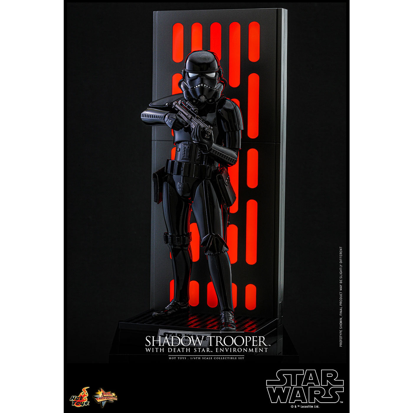 【新品】【お取り寄せ】[FIG] ムービー・マスターピース シャドウトルーパー(デス・スターのバックボード付き) STAR WARS(スター・ウォーズ) 1/6 完成品 可動フィギュア(MM#737) ホットトイズ(20240930)