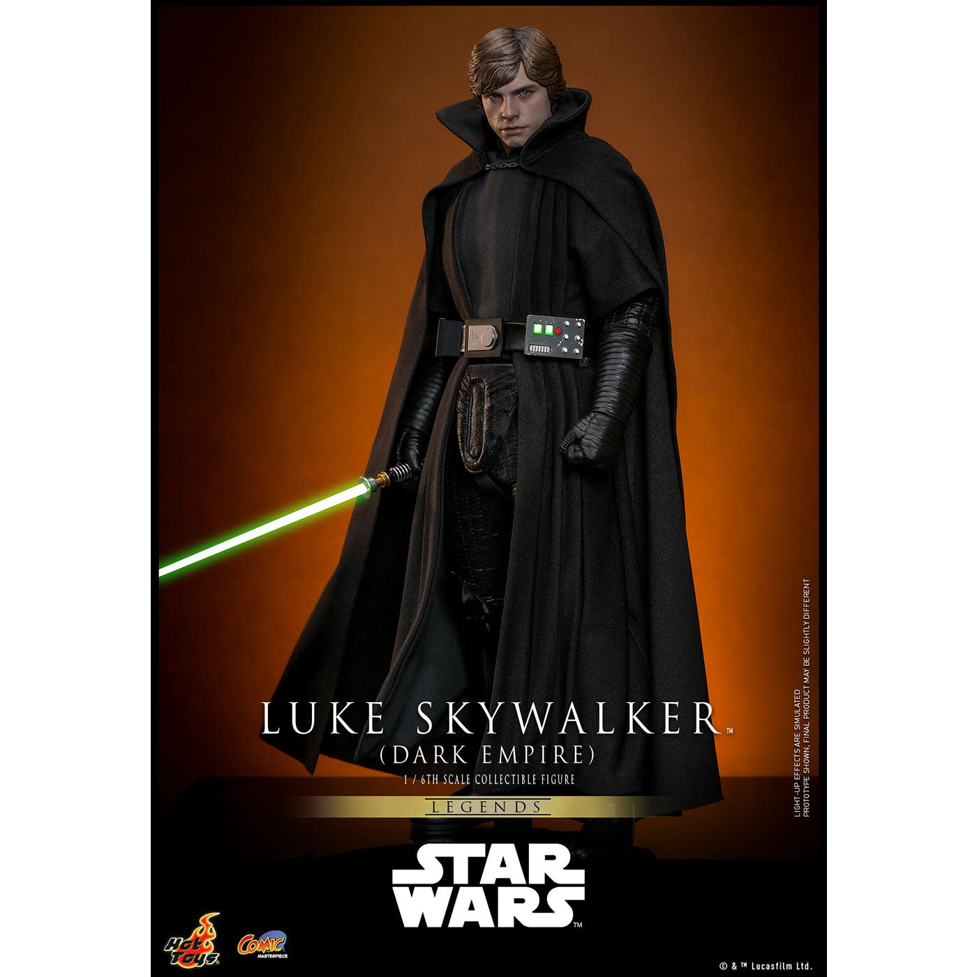 【新品即納】[FIG] コミック・マスターピース ルーク・スカイウォーカー(ダーク・エンパイア) STAR WARS(スター・ウォーズ) 1/6 完成品 可動フィギュア(CM#19) ホットトイズ(20250731)