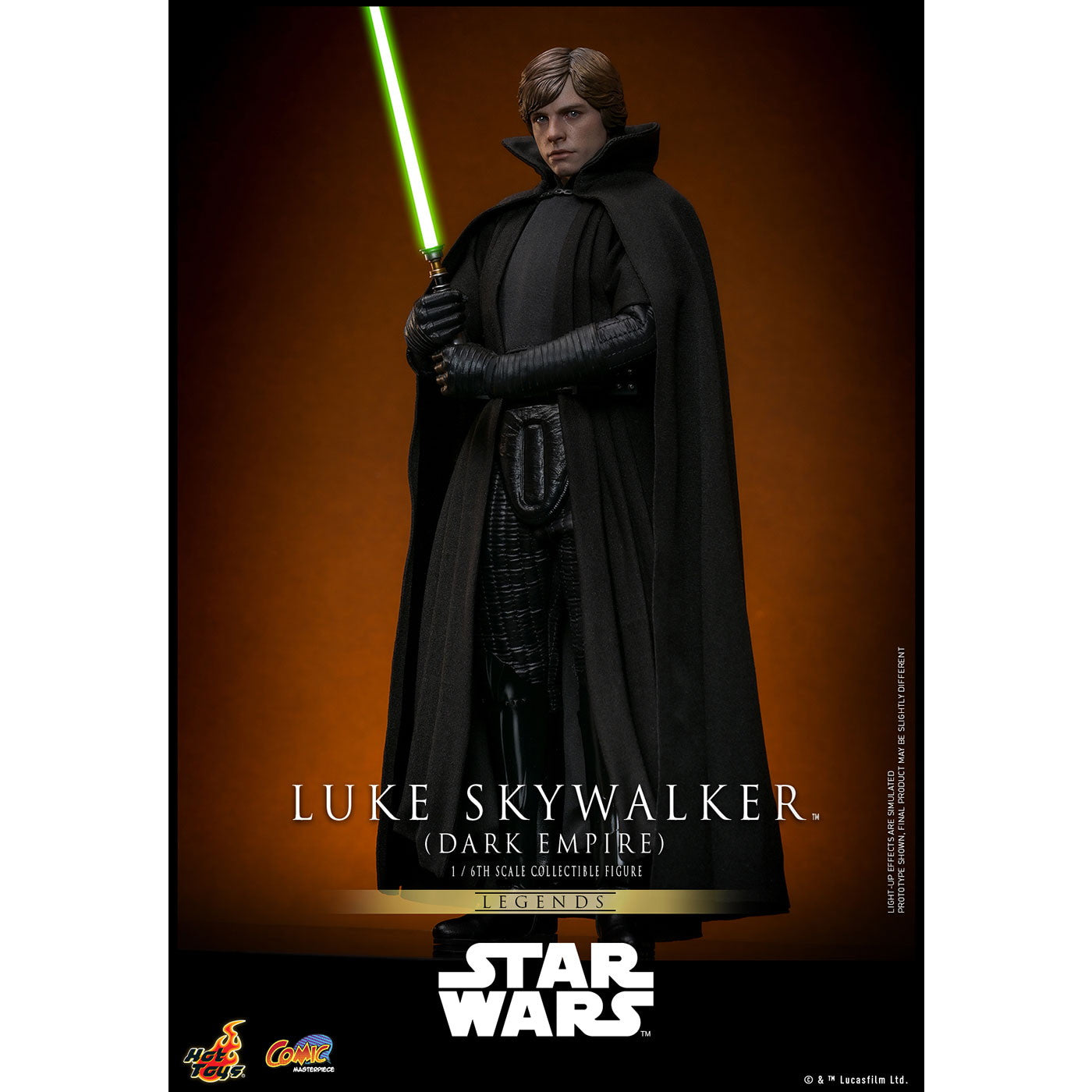 【新品即納】[FIG] コミック・マスターピース ルーク・スカイウォーカー(ダーク・エンパイア) STAR WARS(スター・ウォーズ) 1/6 完成品 可動フィギュア(CM#19) ホットトイズ(20250731)