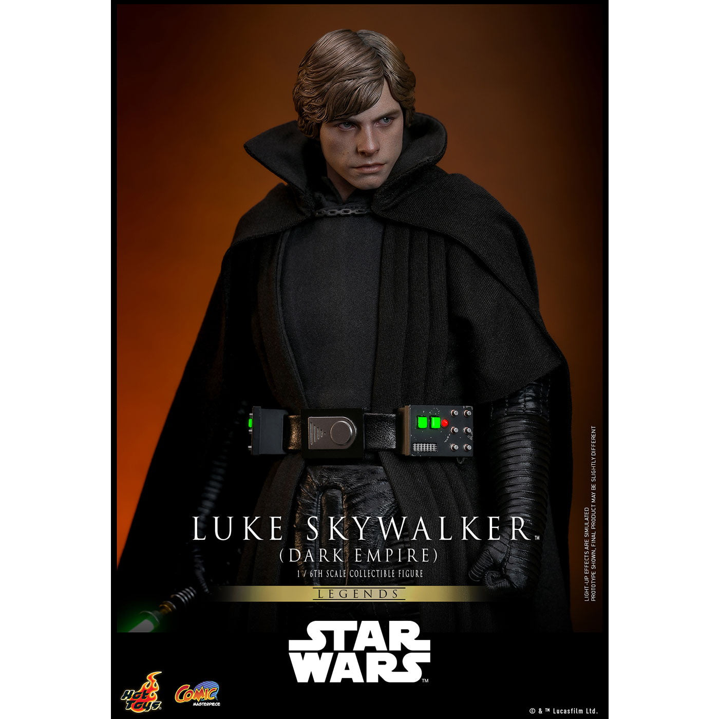 【新品即納】[FIG] コミック・マスターピース ルーク・スカイウォーカー(ダーク・エンパイア) STAR WARS(スター・ウォーズ) 1/6 完成品 可動フィギュア(CM#19) ホットトイズ(20250731)