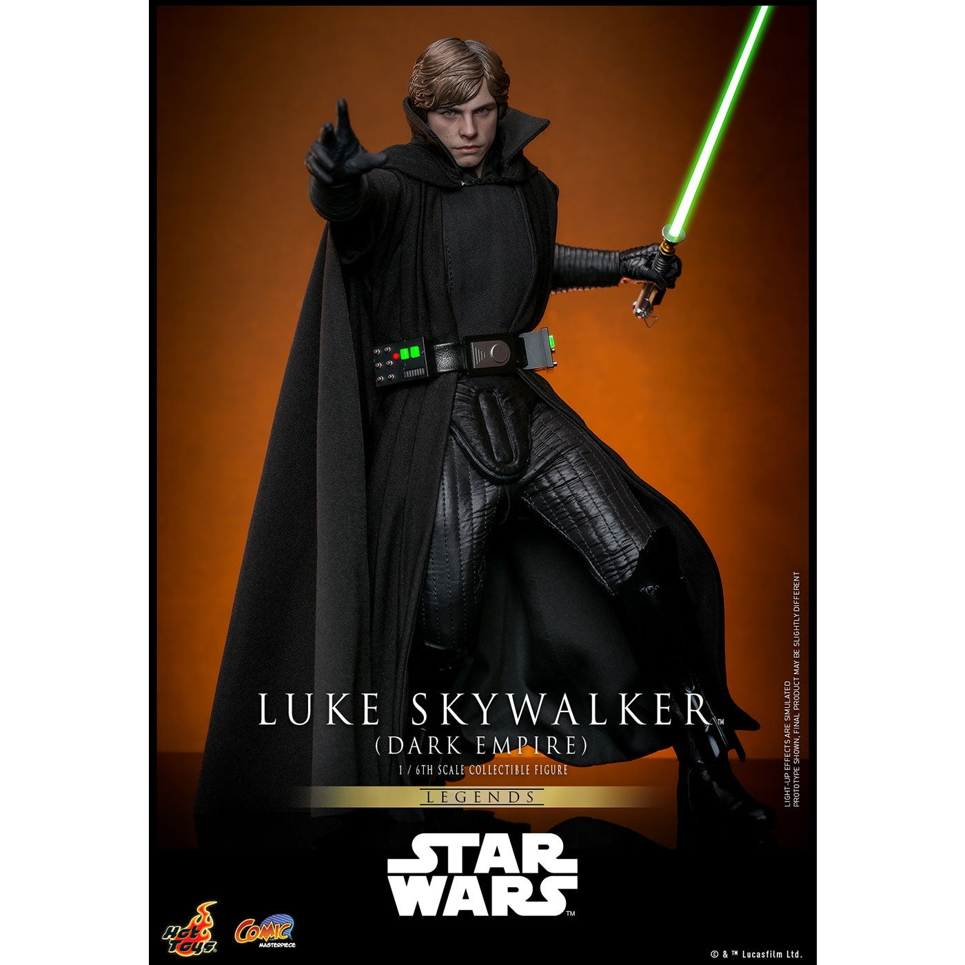 【新品即納】[FIG] コミック・マスターピース ルーク・スカイウォーカー(ダーク・エンパイア) STAR WARS(スター・ウォーズ) 1/6 完成品 可動フィギュア(CM#19) ホットトイズ(20250731)