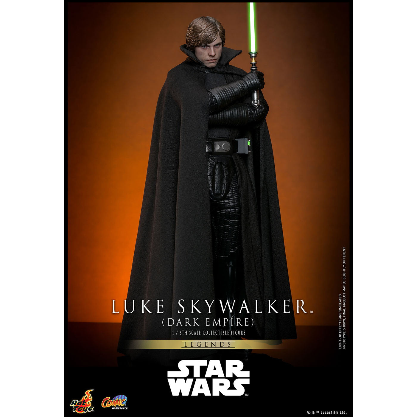 【新品即納】[FIG] コミック・マスターピース ルーク・スカイウォーカー(ダーク・エンパイア) STAR WARS(スター・ウォーズ) 1/6 完成品 可動フィギュア(CM#19) ホットトイズ(20250731)
