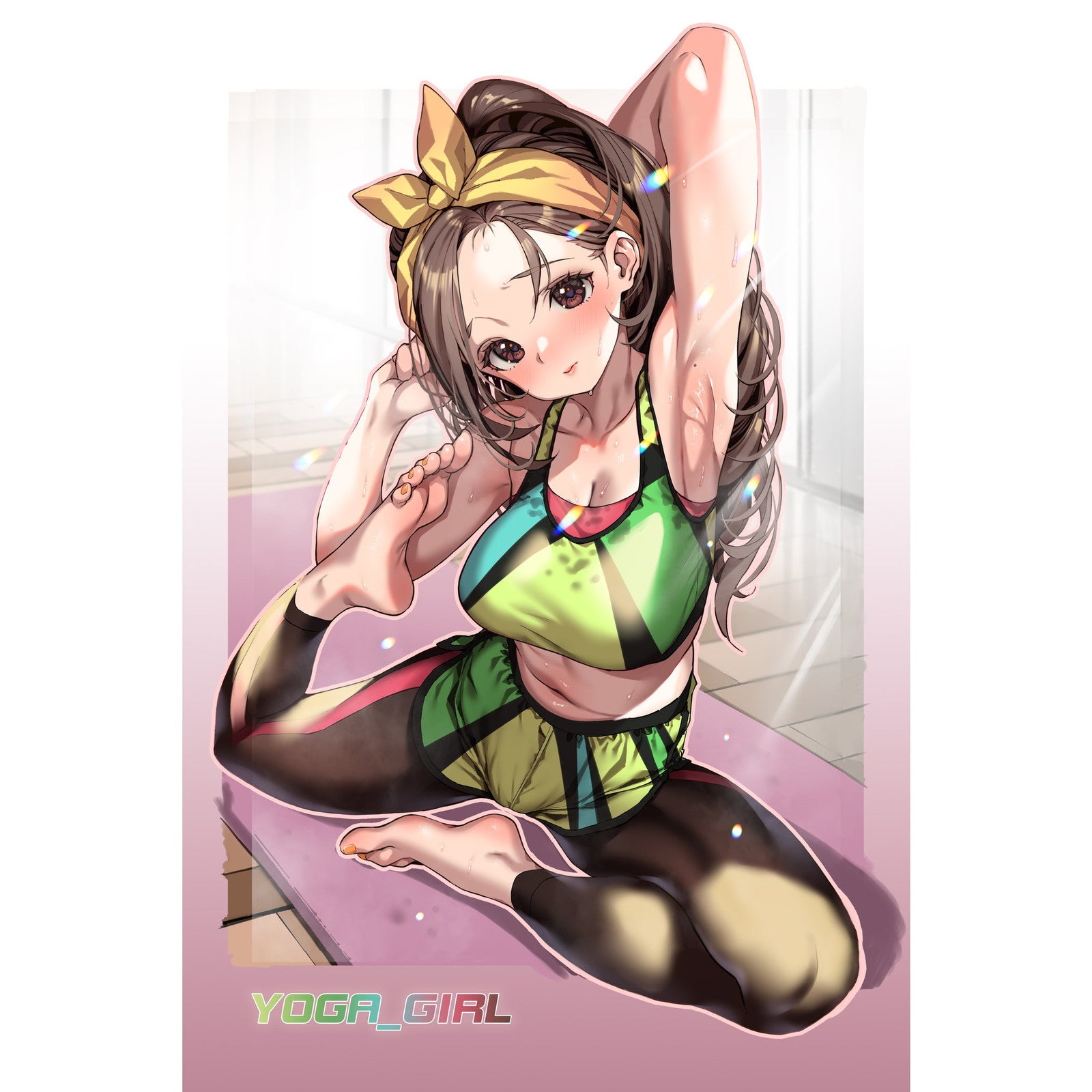 【新品即納】[FIG] ヨガ少女 豪華版(色紙付属) 1/7 完成品 フィギュア HOBBY SAKURA(ホビーサクラ)(20250131)