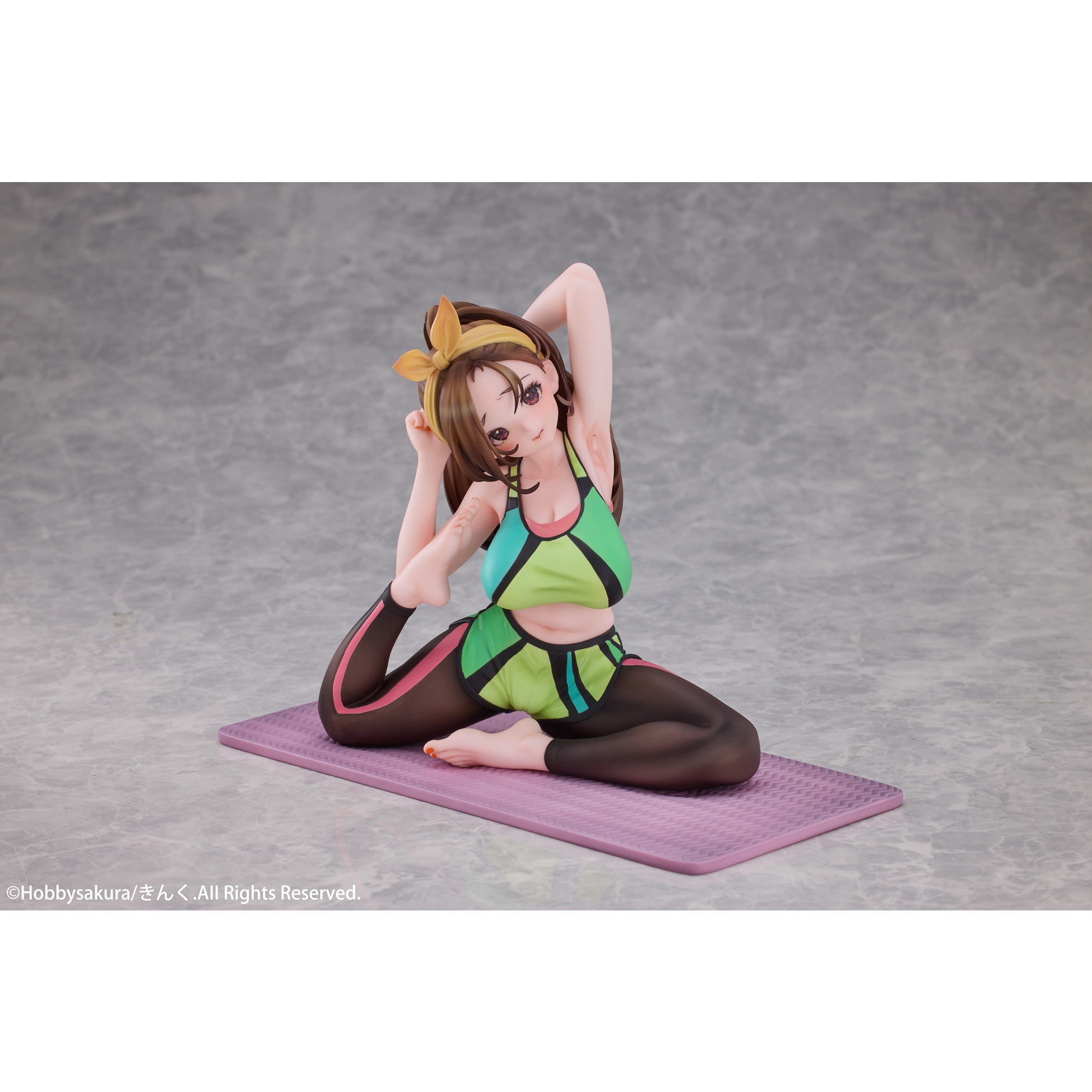 【中古即納】[FIG] ヨガ少女 豪華版(色紙付属) 1/7 完成品 フィギュア HOBBY SAKURA(ホビーサクラ)(20250228)