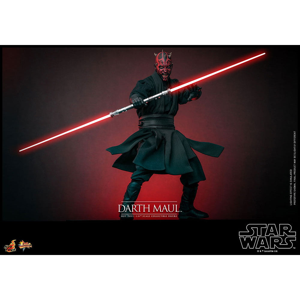 【予約安心出荷】[FIG] ムービー・マスターピース ダース・モール(2.0版) STAR WARS(スター・ウォーズ) エピソード1/ファントム・メナス 1/6 完成品 可動フィギュア(MM#748) ホットトイズ(2025年9月)