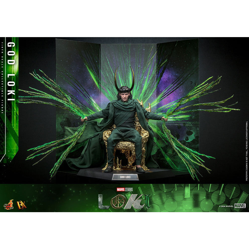 【新品即納】[FIG] テレビ・マスターピース DX ゴッド・ロキ 1/6 完成品 可動フィギュア(DX#40) ホットトイズ(20250930)