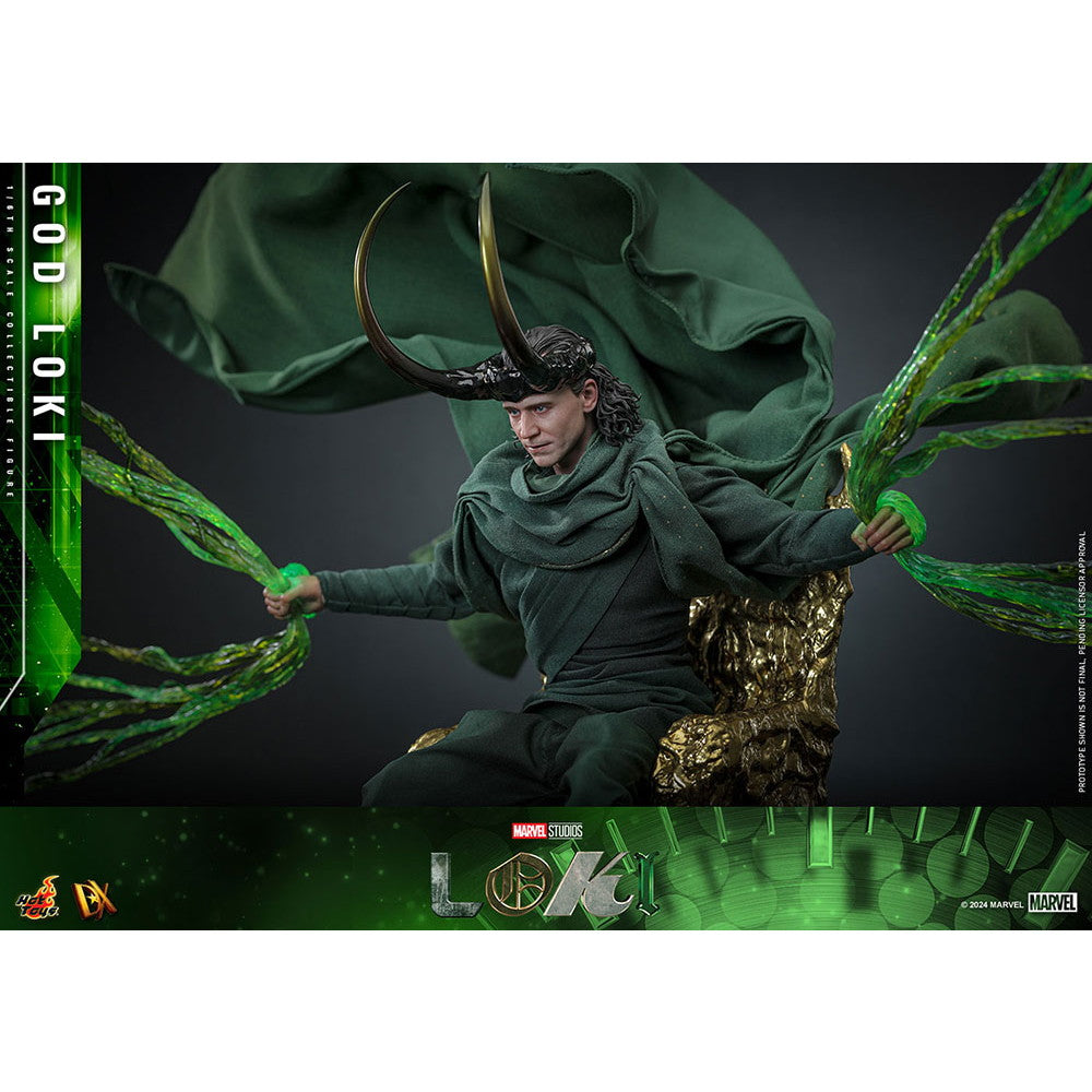 【新品即納】[FIG] テレビ・マスターピース DX ゴッド・ロキ 1/6 完成品 可動フィギュア(DX#40) ホットトイズ(20250930)