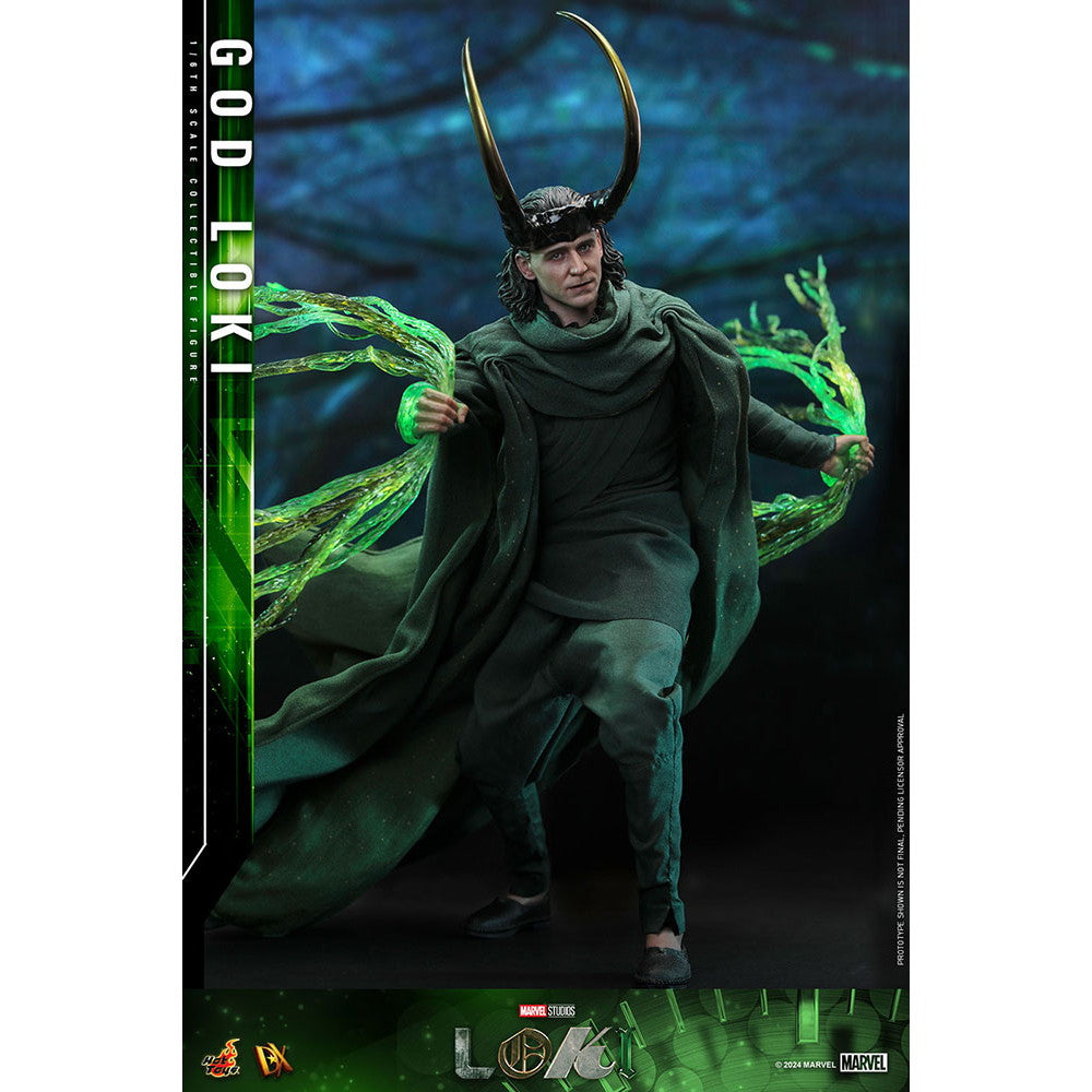 【新品即納】[FIG] テレビ・マスターピース DX ゴッド・ロキ 1/6 完成品 可動フィギュア(DX#40) ホットトイズ(20250930)