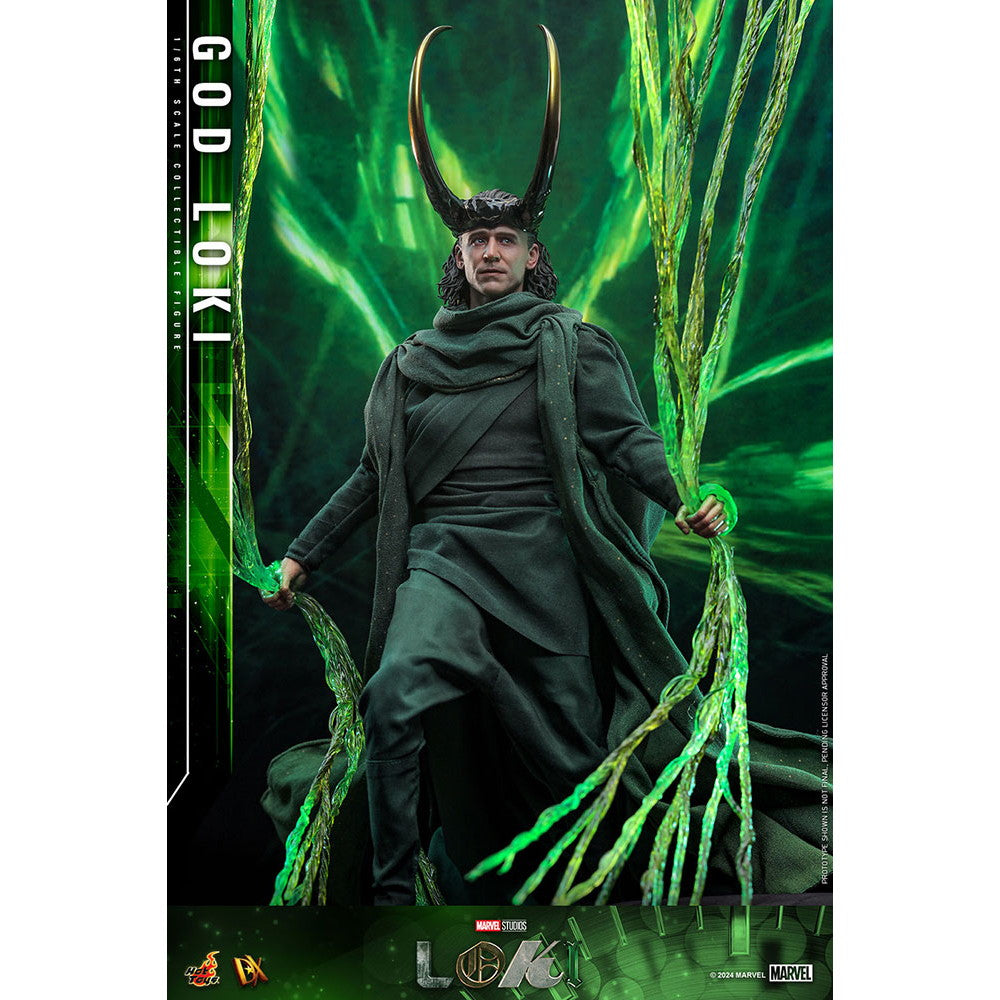 【新品即納】[FIG] テレビ・マスターピース DX ゴッド・ロキ 1/6 完成品 可動フィギュア(DX#40) ホットトイズ(20250930)