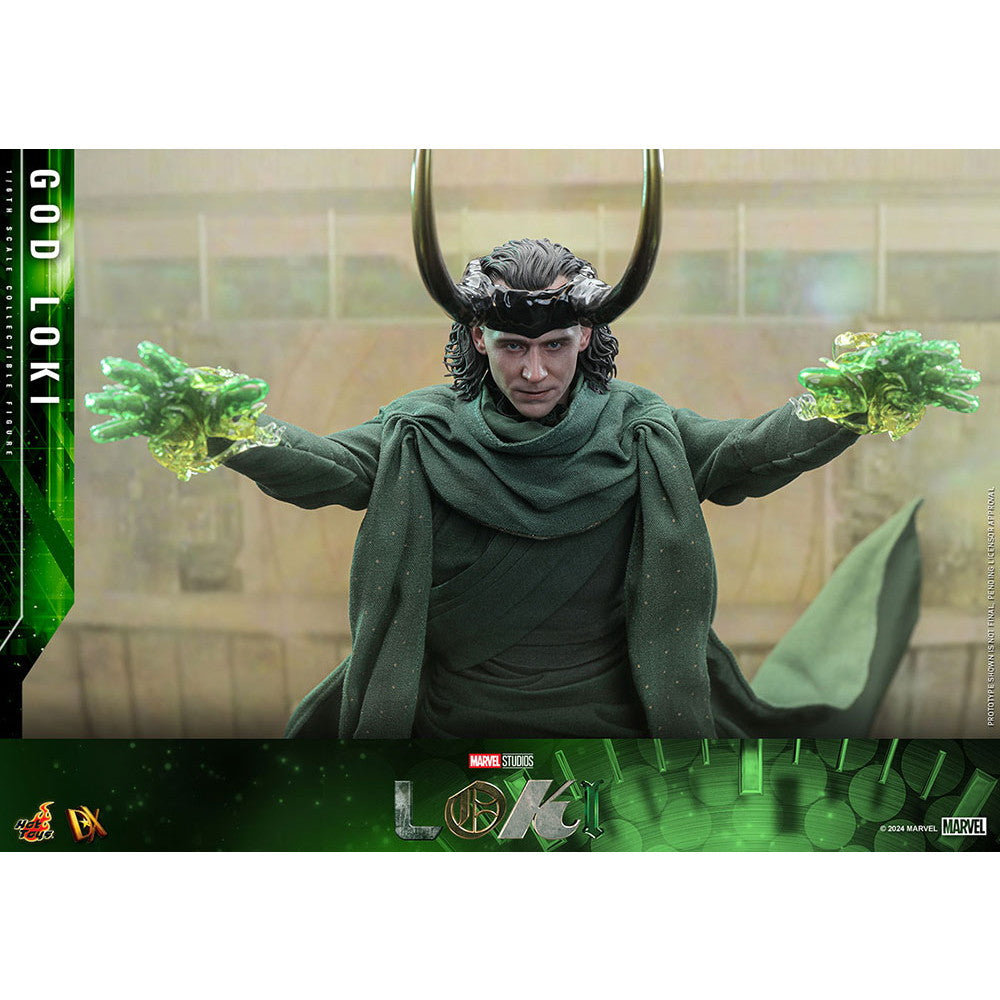 【新品即納】[FIG] テレビ・マスターピース DX ゴッド・ロキ 1/6 完成品 可動フィギュア(DX#40) ホットトイズ(20250930)
