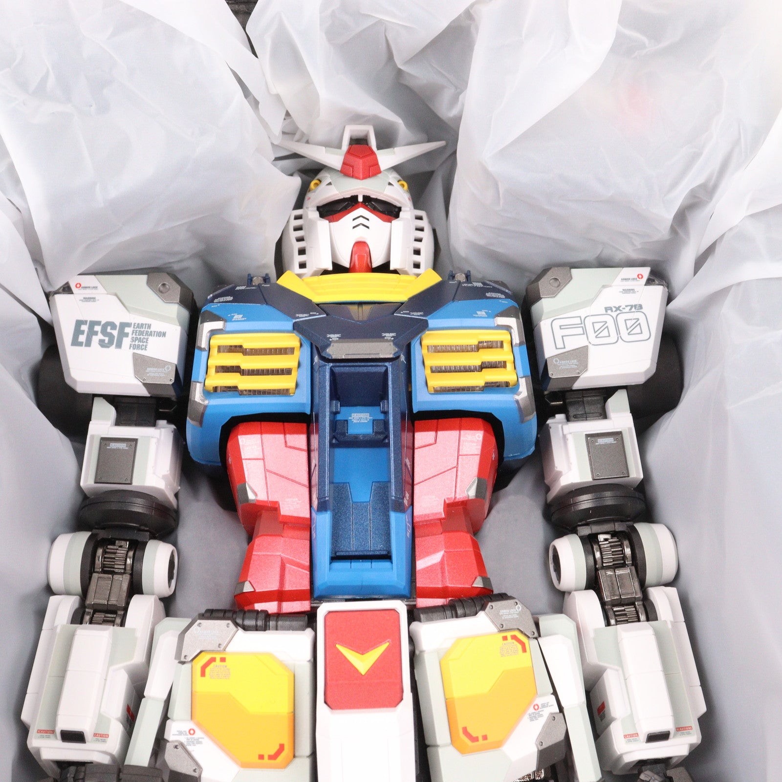 【中古即納】[FIG] DX超合金 RX-78F00 GUNDAM 機動戦士ガンダム 完成品 可動フィギュア プレミアムバンダイ&GUNDAM FACTORY YOKOHAMA限定 バンダイスピリッツ(20231231)