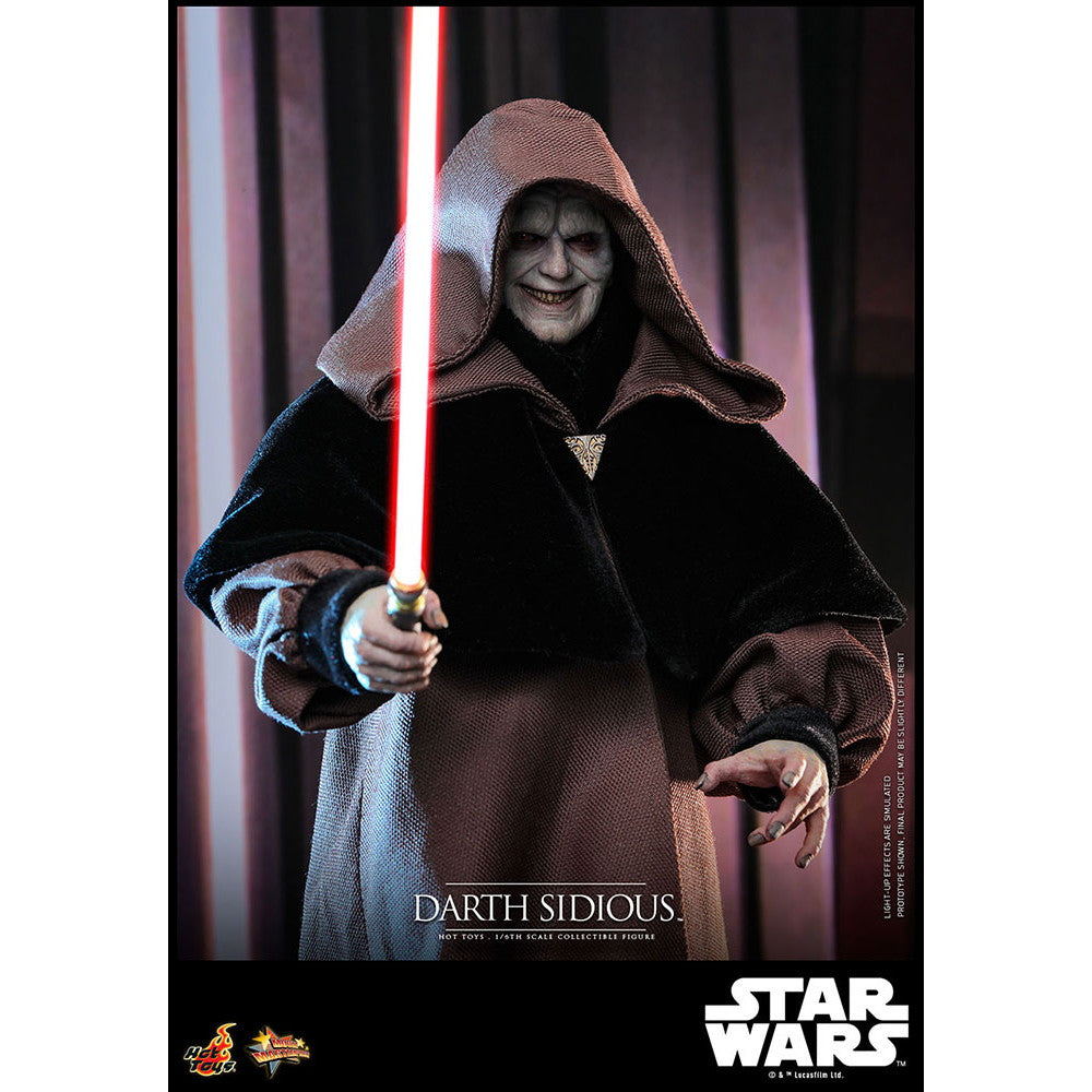 【予約安心出荷】[FIG] ムービー・マスターピース ダース・シディアス STAR WARS(スター・ウォーズ) エピソード3/シスの復讐 1/6 完成品 可動フィギュア(MM#745) ホットトイズ(2025年9月)