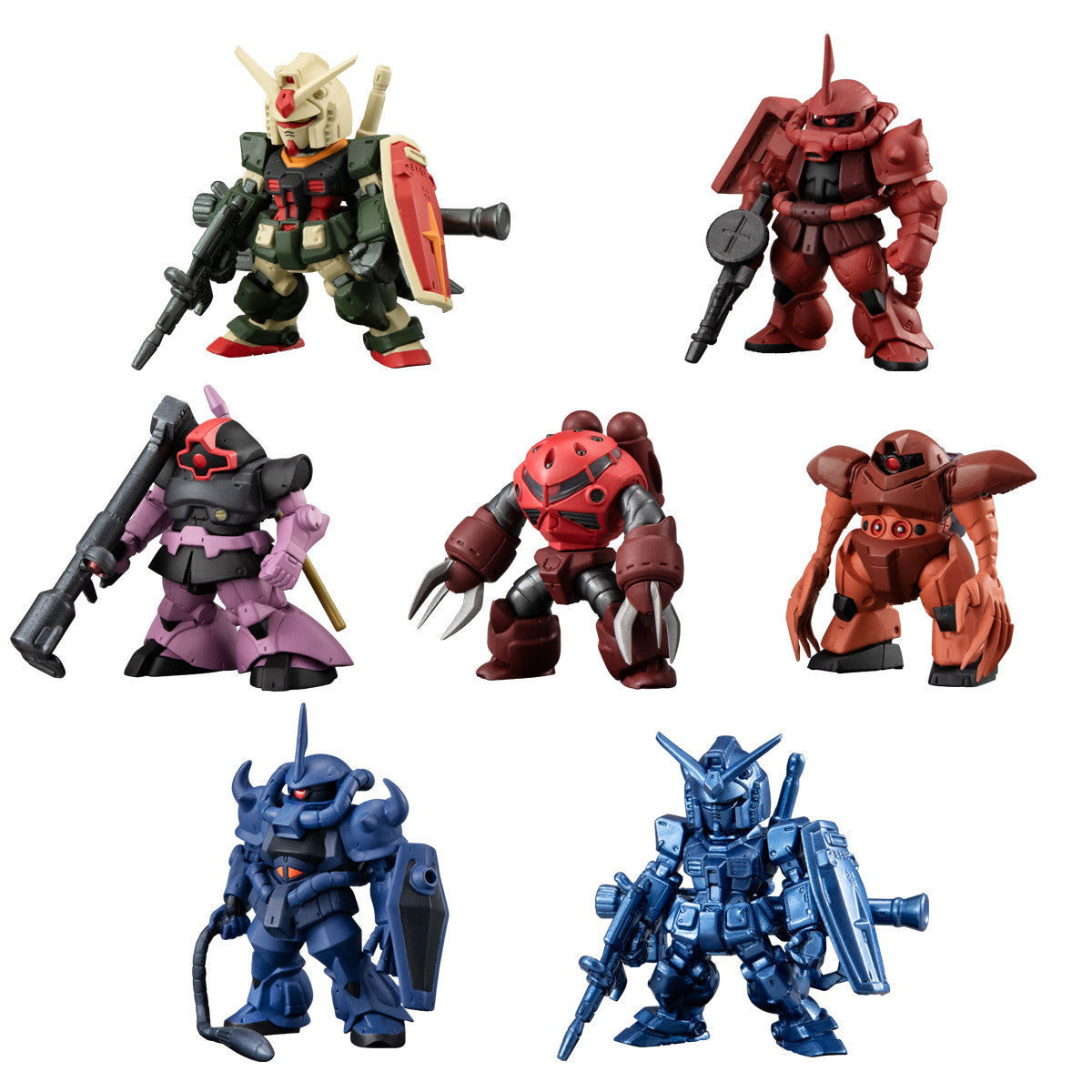 【中古即納】[FIG] (BOX)(食玩)FW GUNDAM CONVERGE(ガンダムコンバージ) ♯MOVIE VISUAL SELECTION 機動戦士ガンダム フィギュア(10個) バンダイ(20240930)