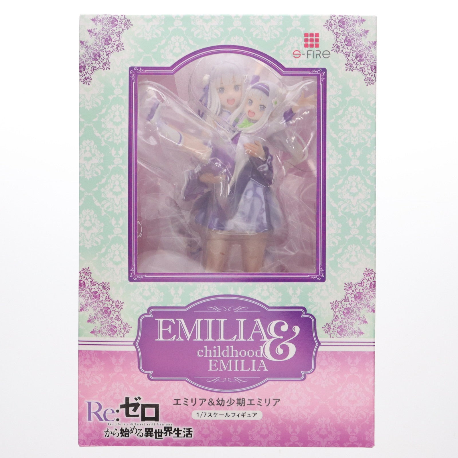【中古即納】[FIG] エミリア&幼少期エミリア Re:ゼロから始める異世界生活 1/7 完成品 フィギュア セガ(20231031)