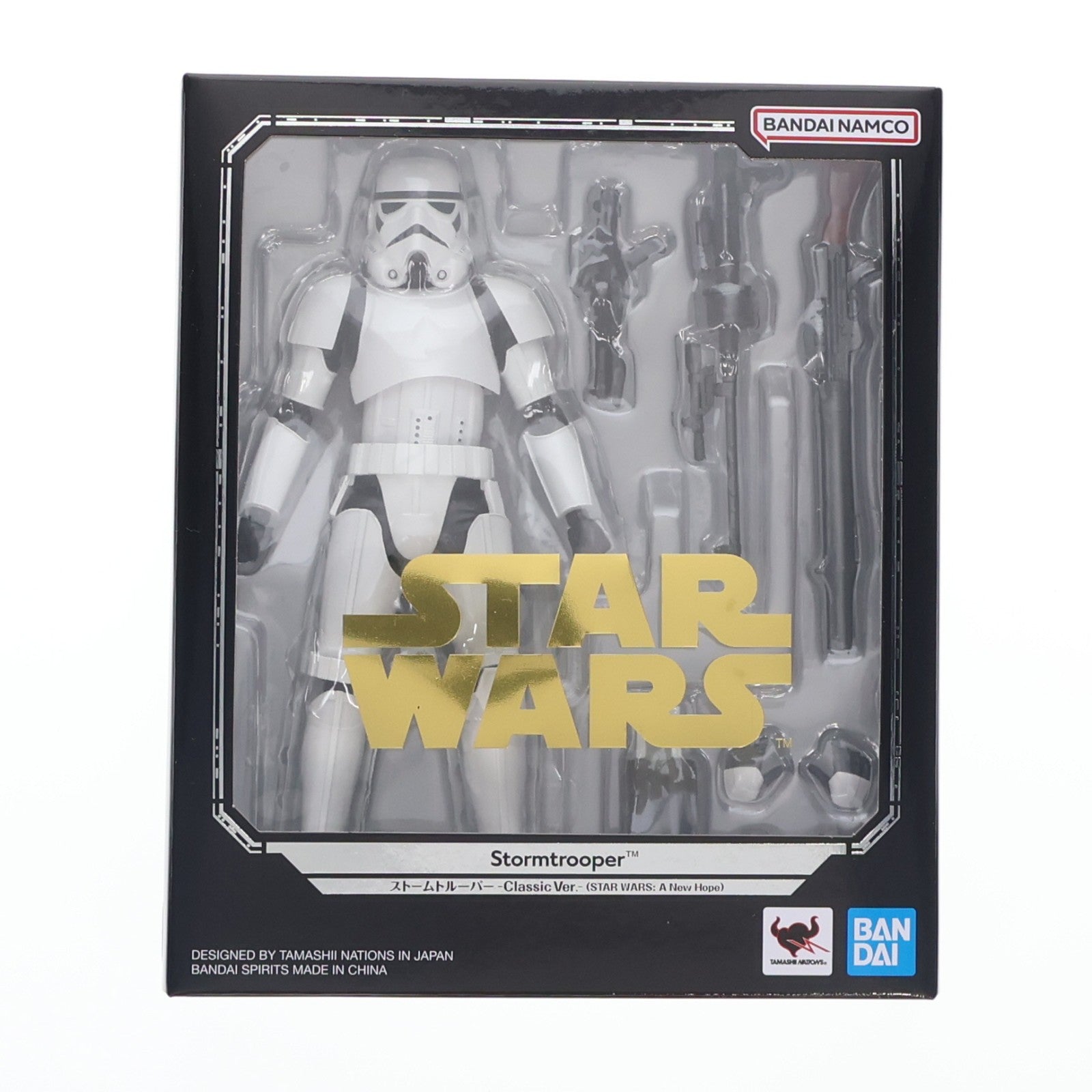 【中古即納】[FIG] S.H.Figuarts(フィギュアーツ) ストームトルーパー -Classic Ver.-(STAR WARS: A New Hope) スター・ウォーズ エピソード4/新たなる希望 完成品 可動フィギュア バンダイスピリッツ(20241026)