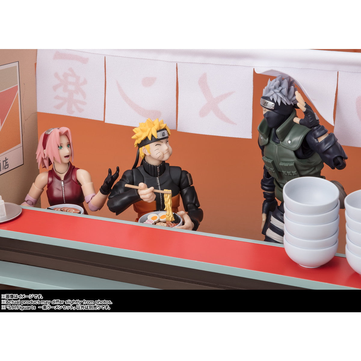 【中古即納】[FIG] S.H.Figuarts(フィギュアーツ) 一楽ラーメンセット NARUTO-ナルト- 疾風伝 フィギュア用アクセサリ バンダイスピリッツ(20241123)